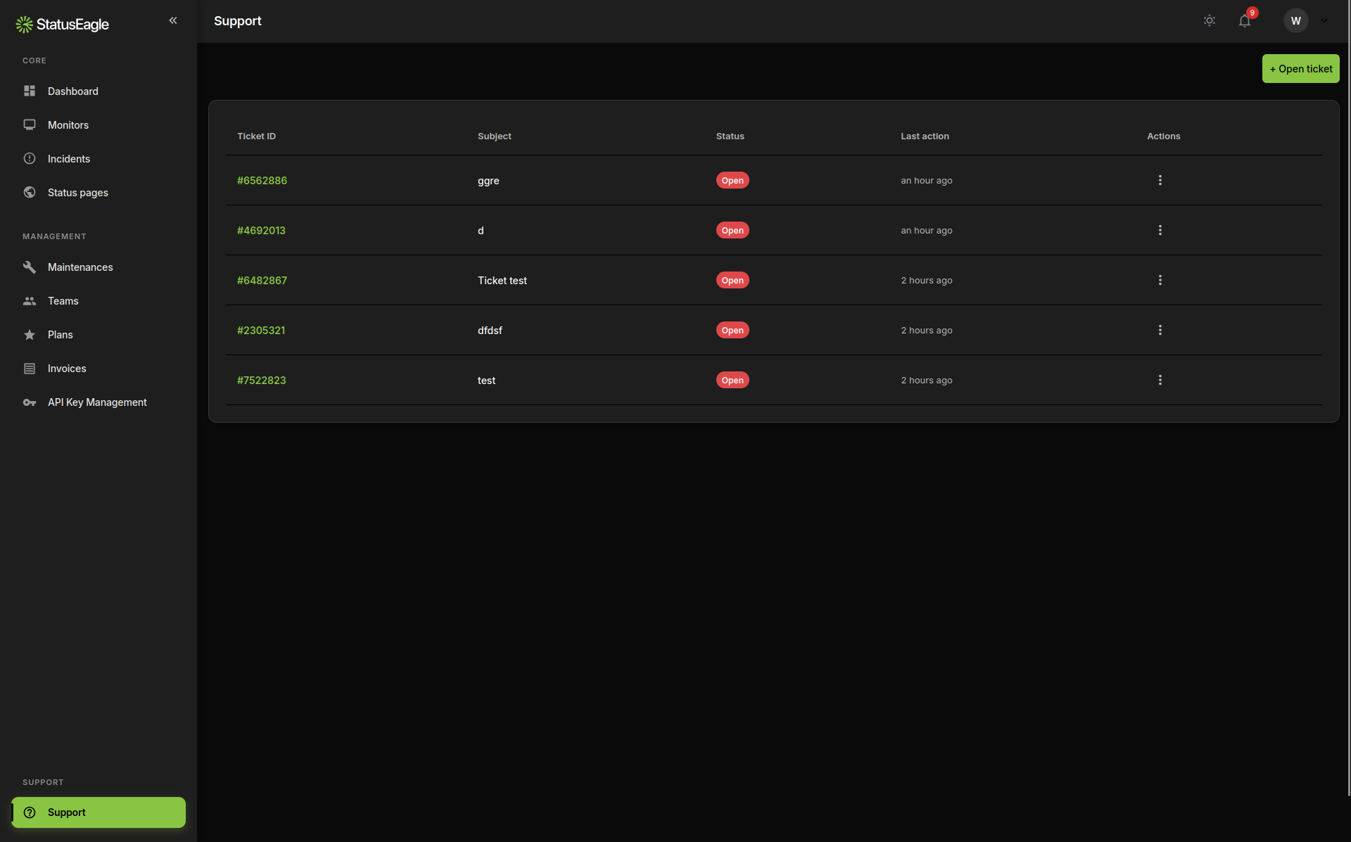 Screenshot 3 of StatusEagle