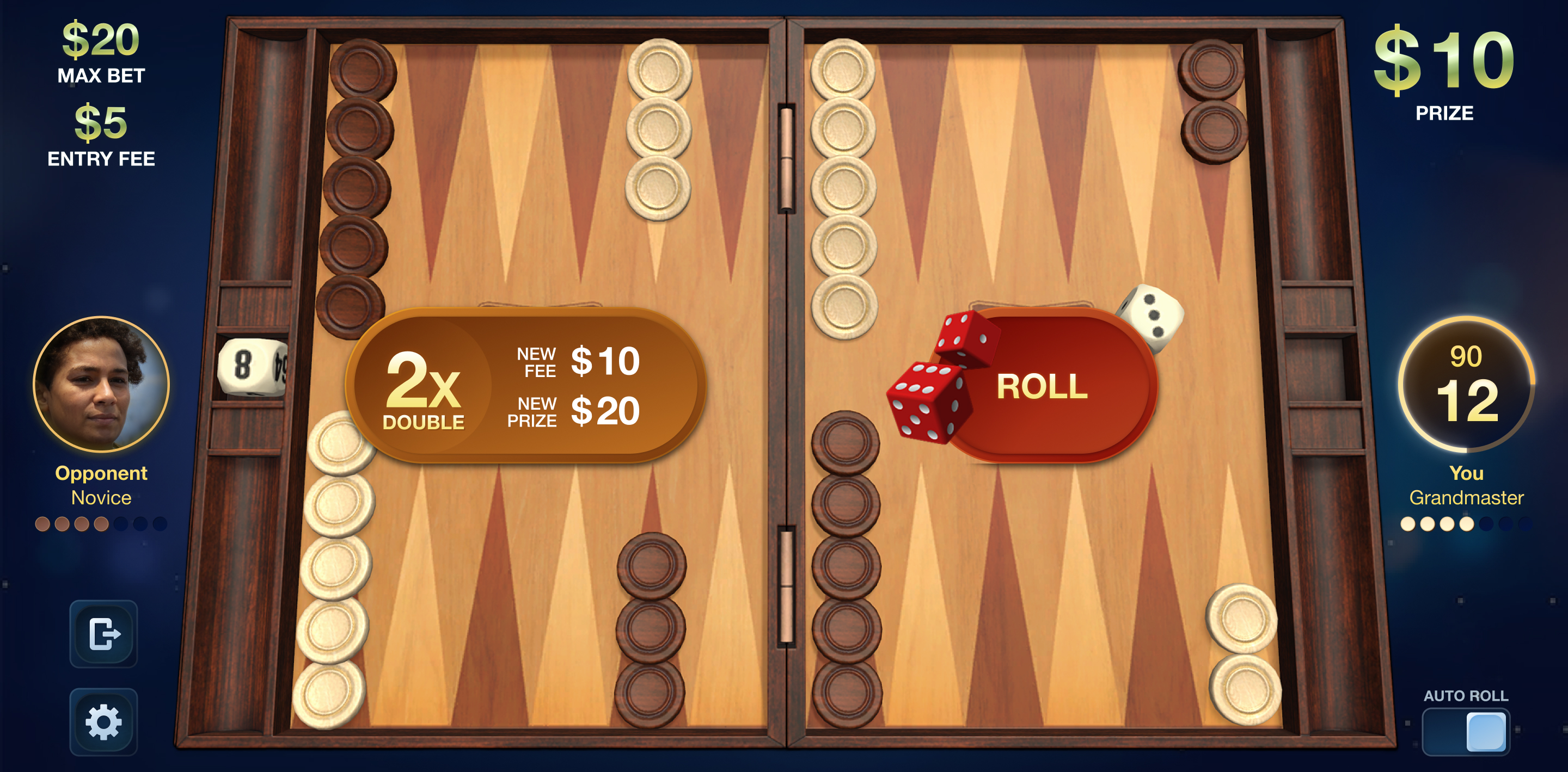 Screenshot 1 of Backgammon Cash