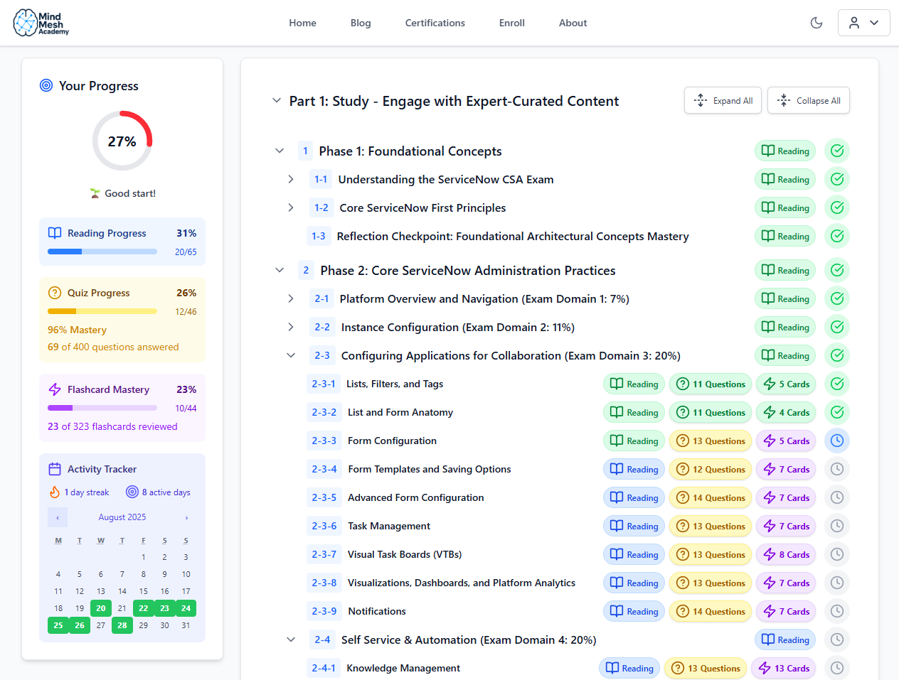 Screenshot 5 of MindMesh Academy