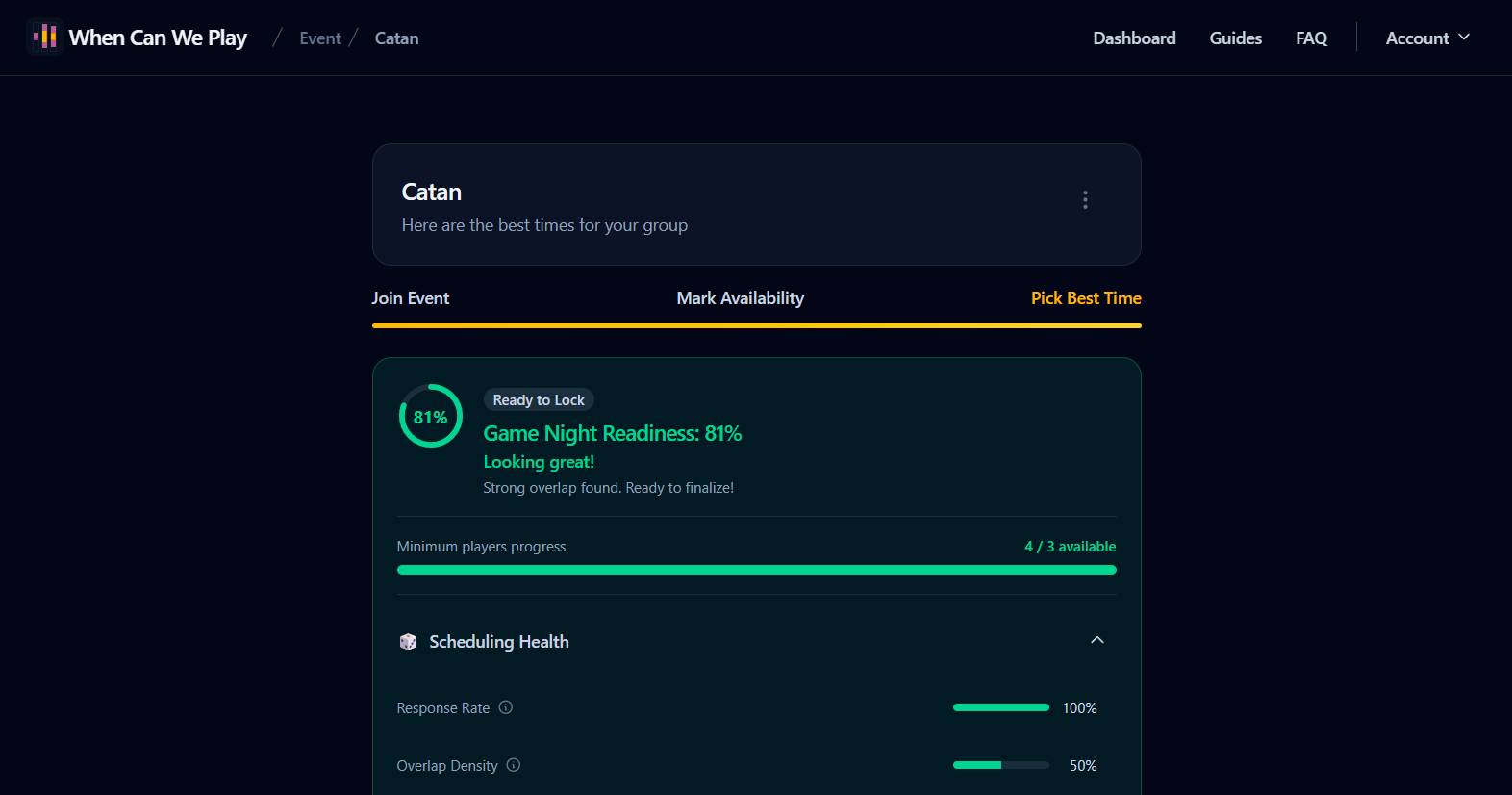 Screenshot 3 of When Can We Play
