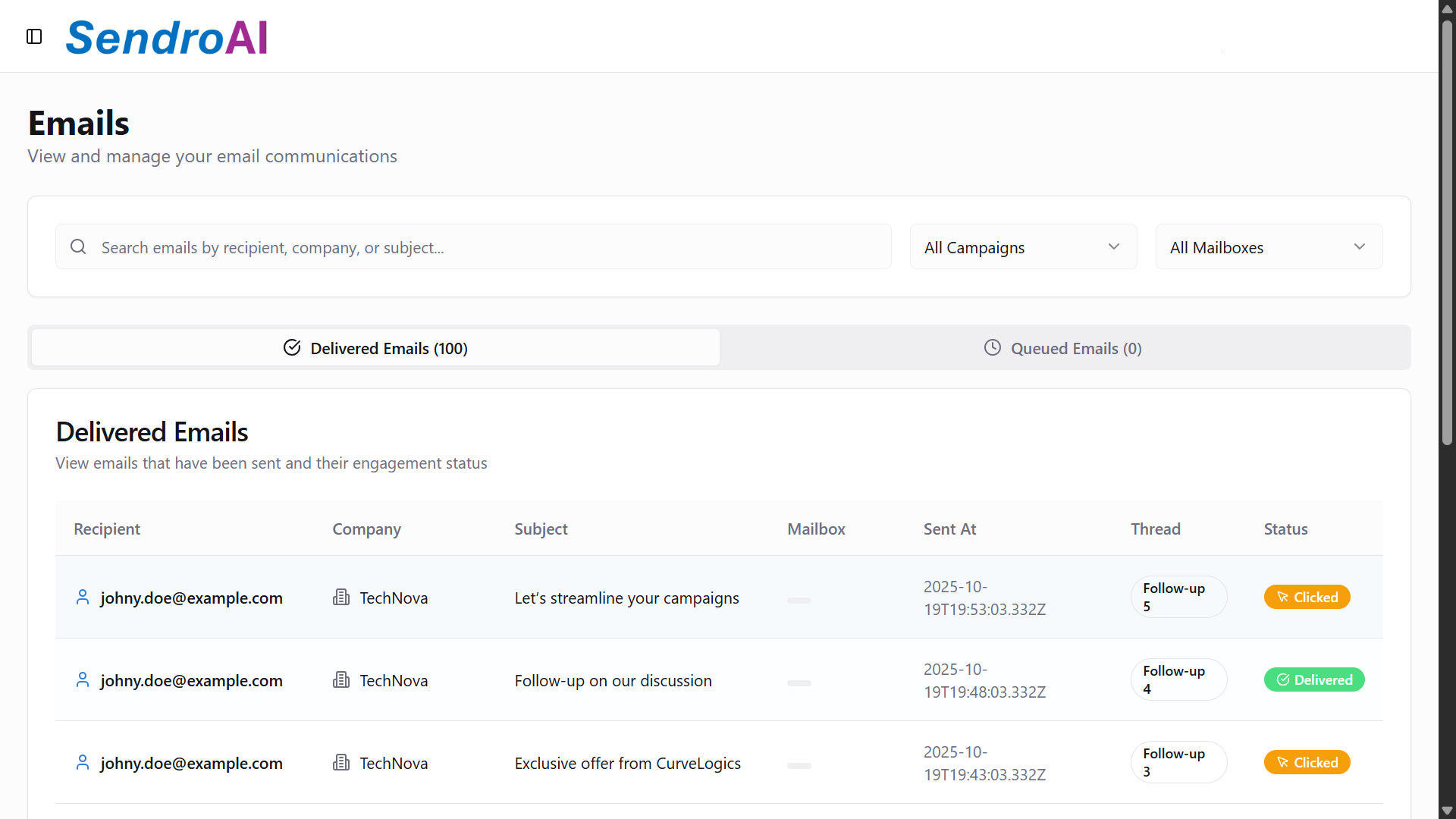 Screenshot 4 of SendroAI
