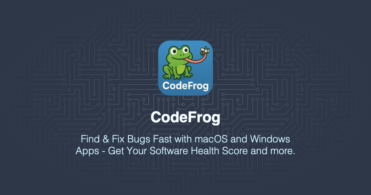 Screenshot 1 of CodeFrog