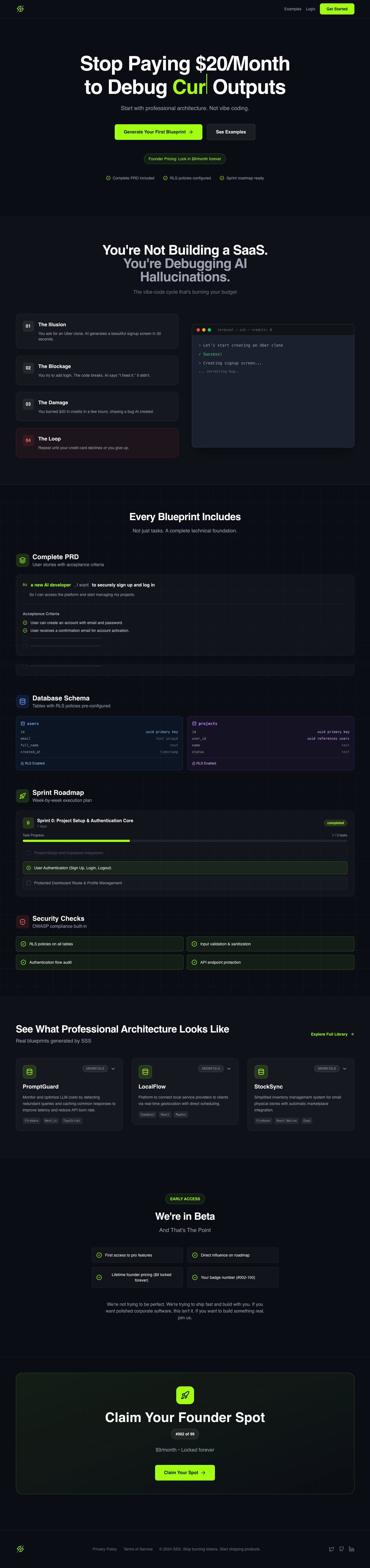 Screenshot 1 of SSS Systems
