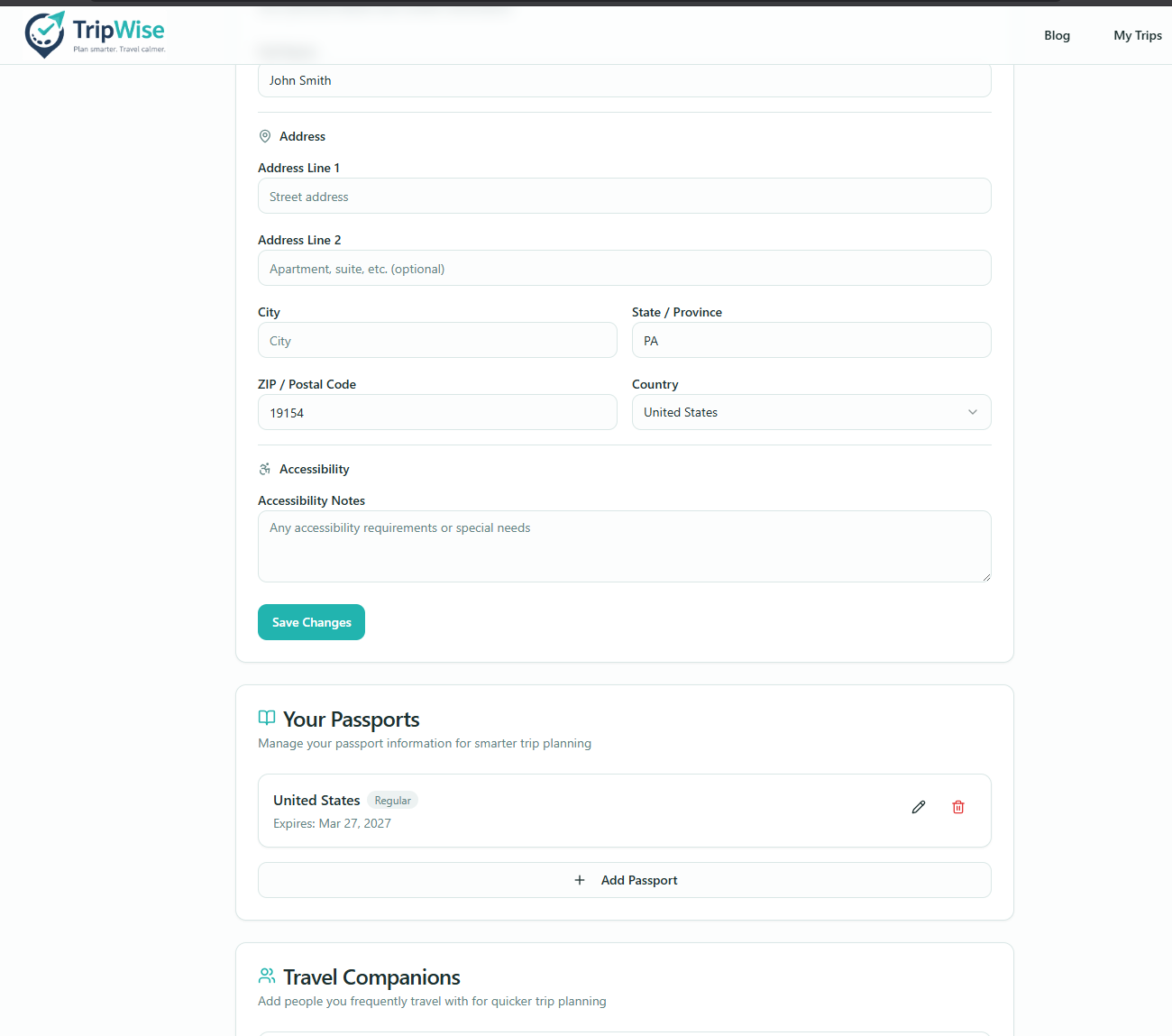 Screenshot 5 of TripWise