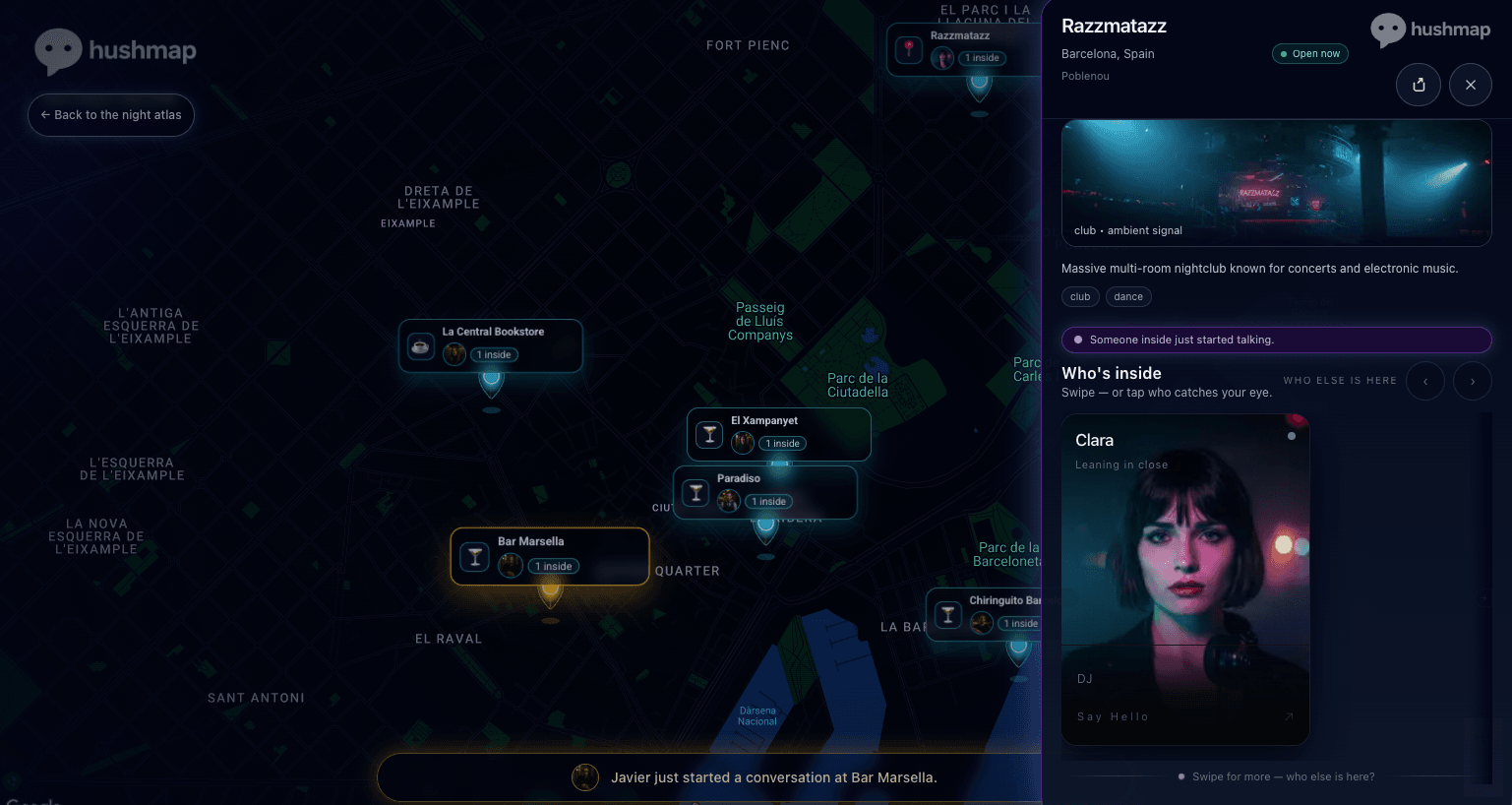 Screenshot 3 of Hushmap