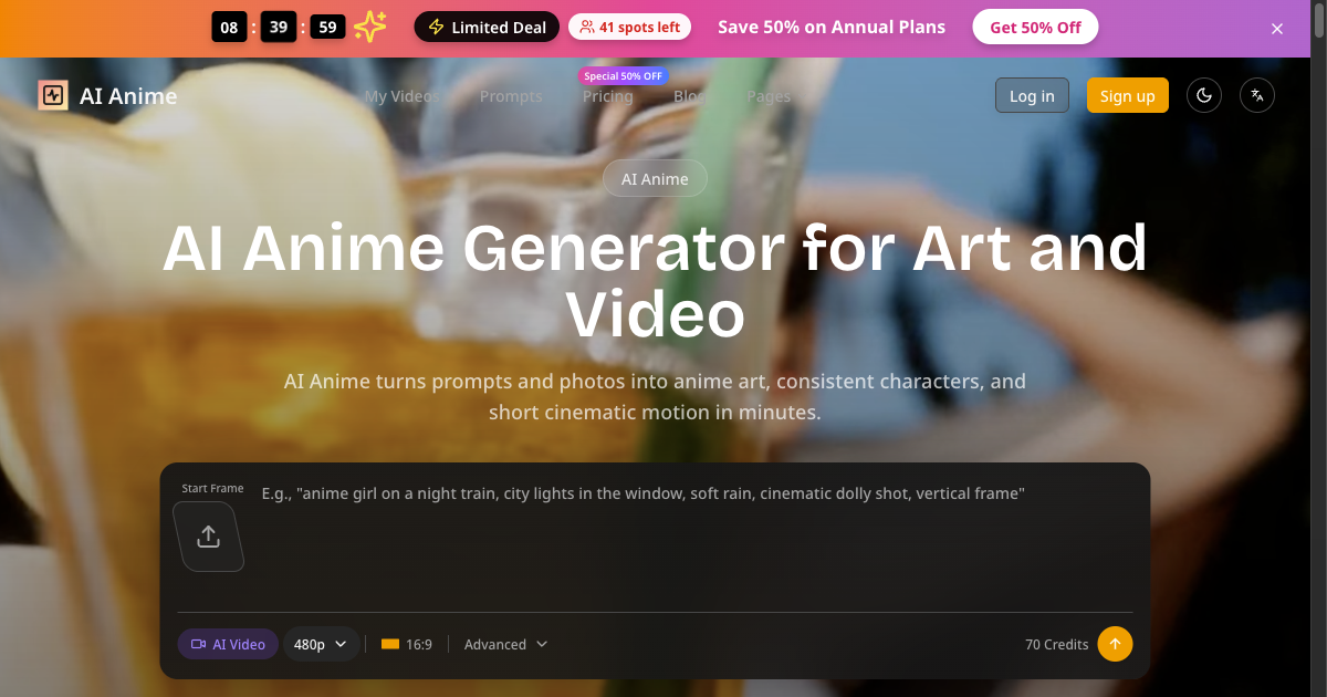 Screenshot 3 of AI Anime Generator