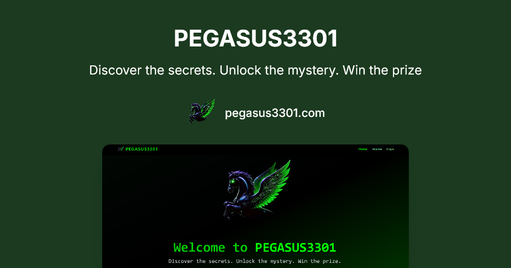Screenshot 1 of PEGASUS3301 - The Puzzle Challenge