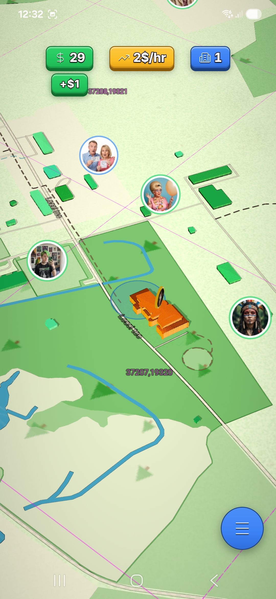 Screenshot 2 of MoneyBnB - GPS real-estate game