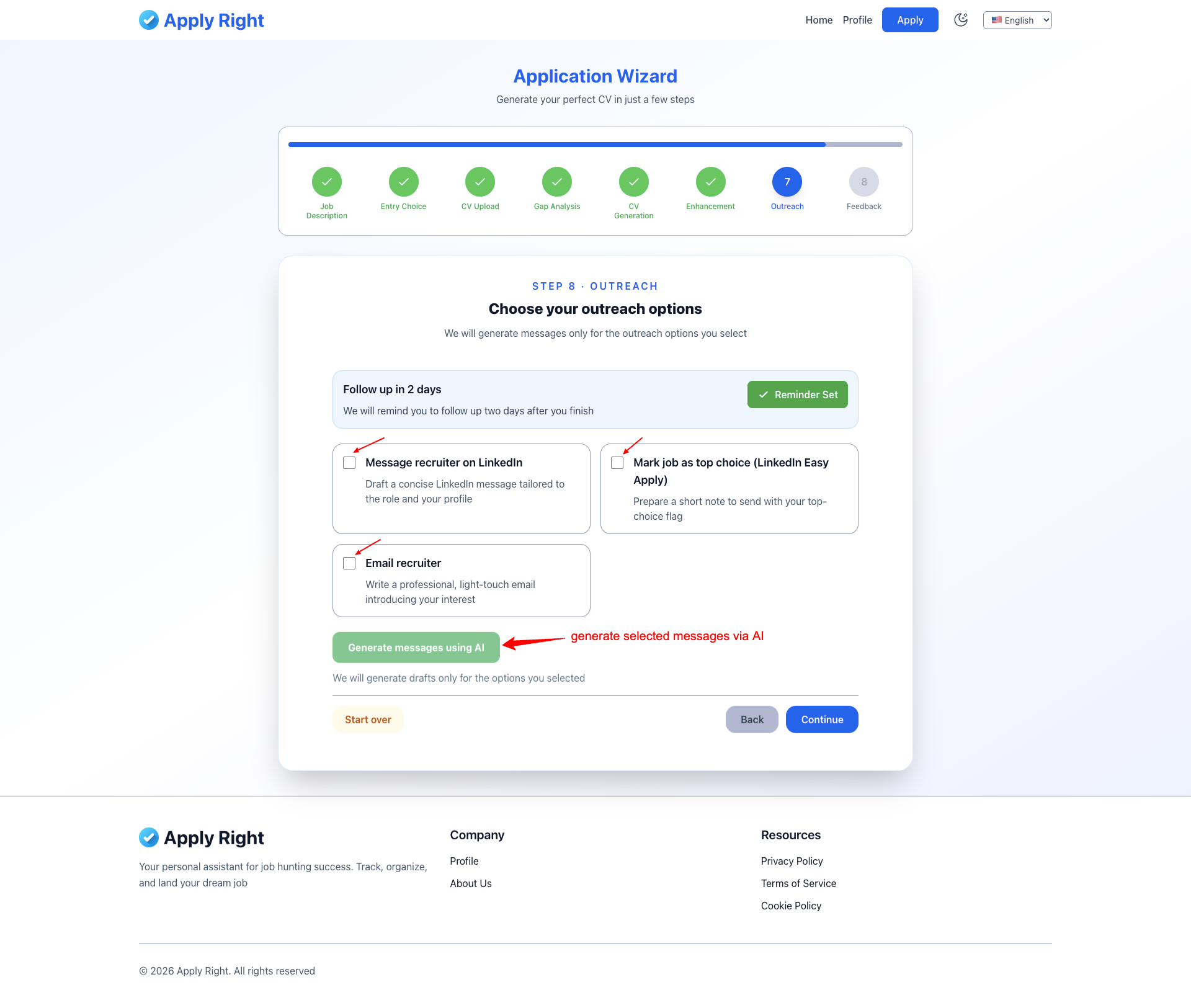Screenshot 2 of Apply Right