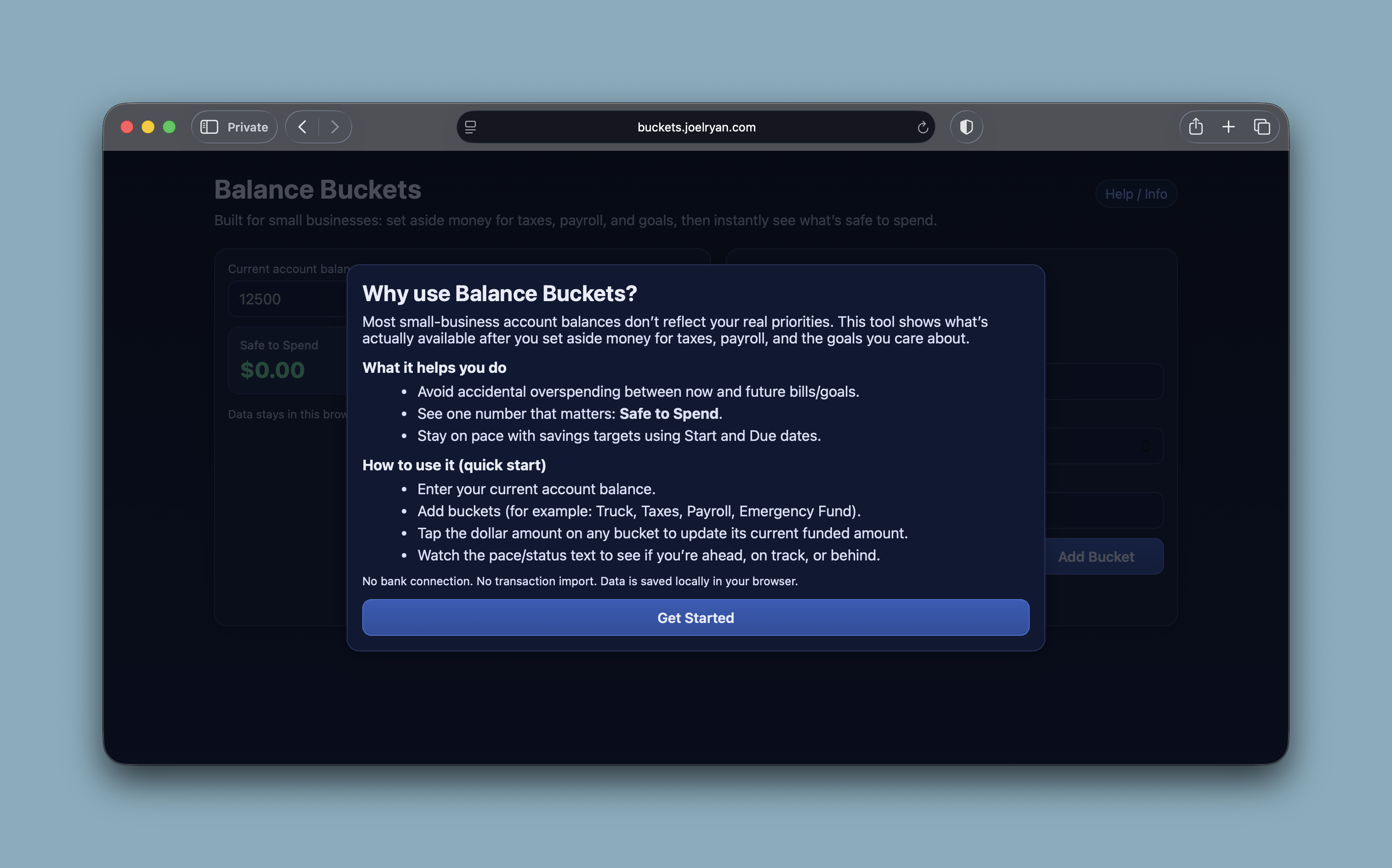 Screenshot 2 of Balance Buckets