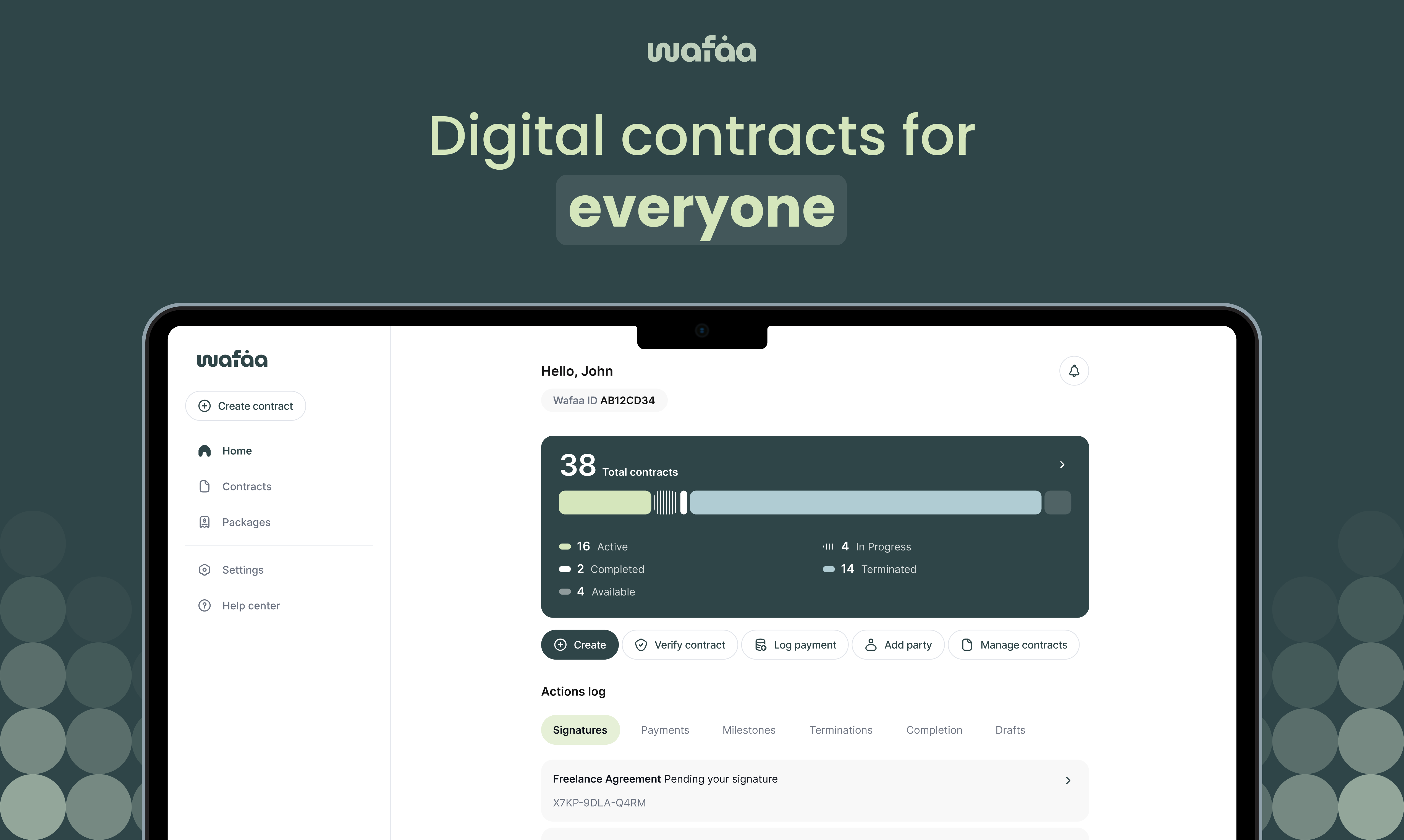 Screenshot 1 of Wafaa.io