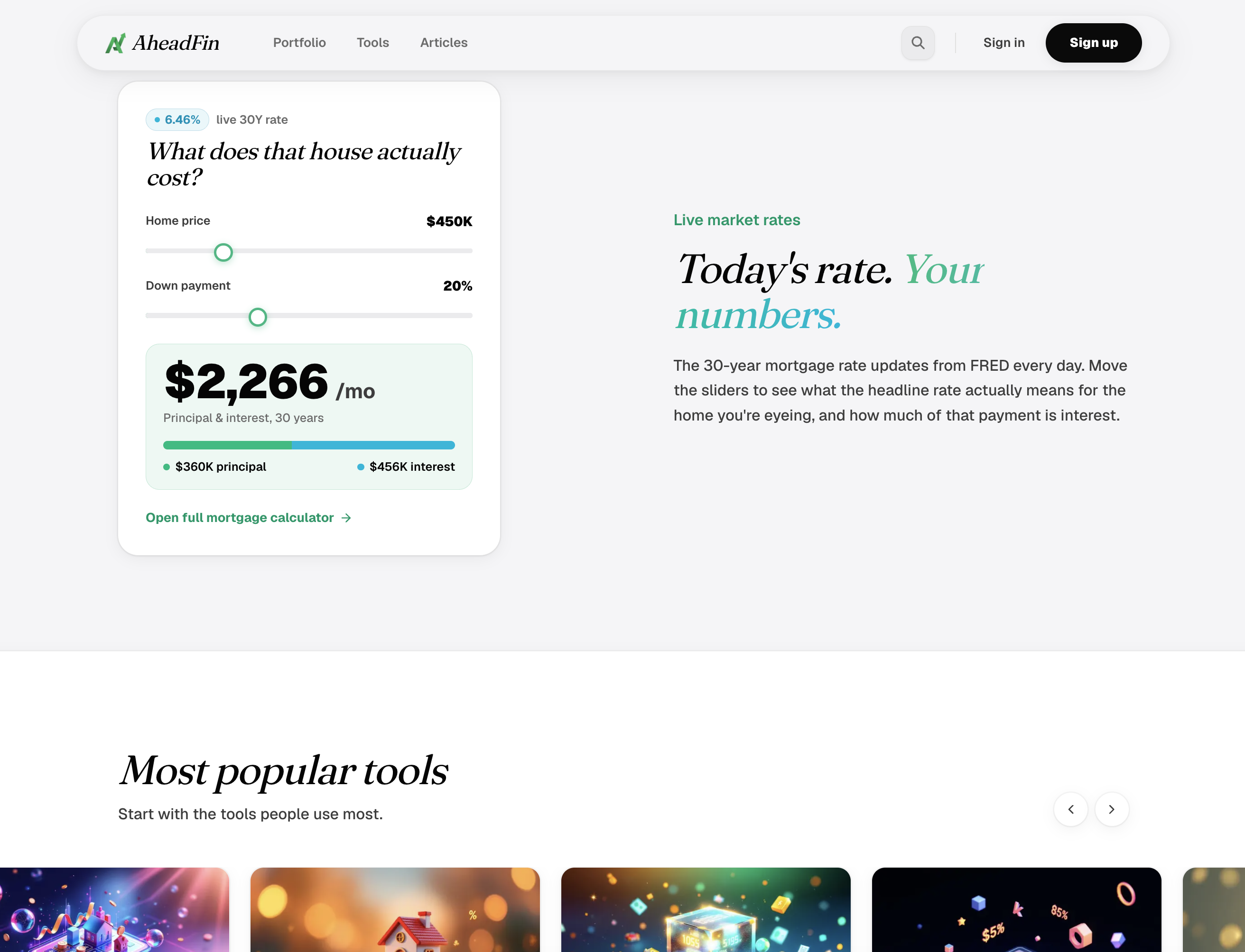 Screenshot 2 of AheadFin