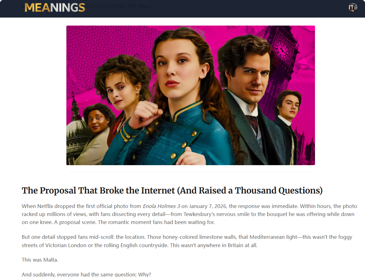 Screenshot 1 of MEANINGS