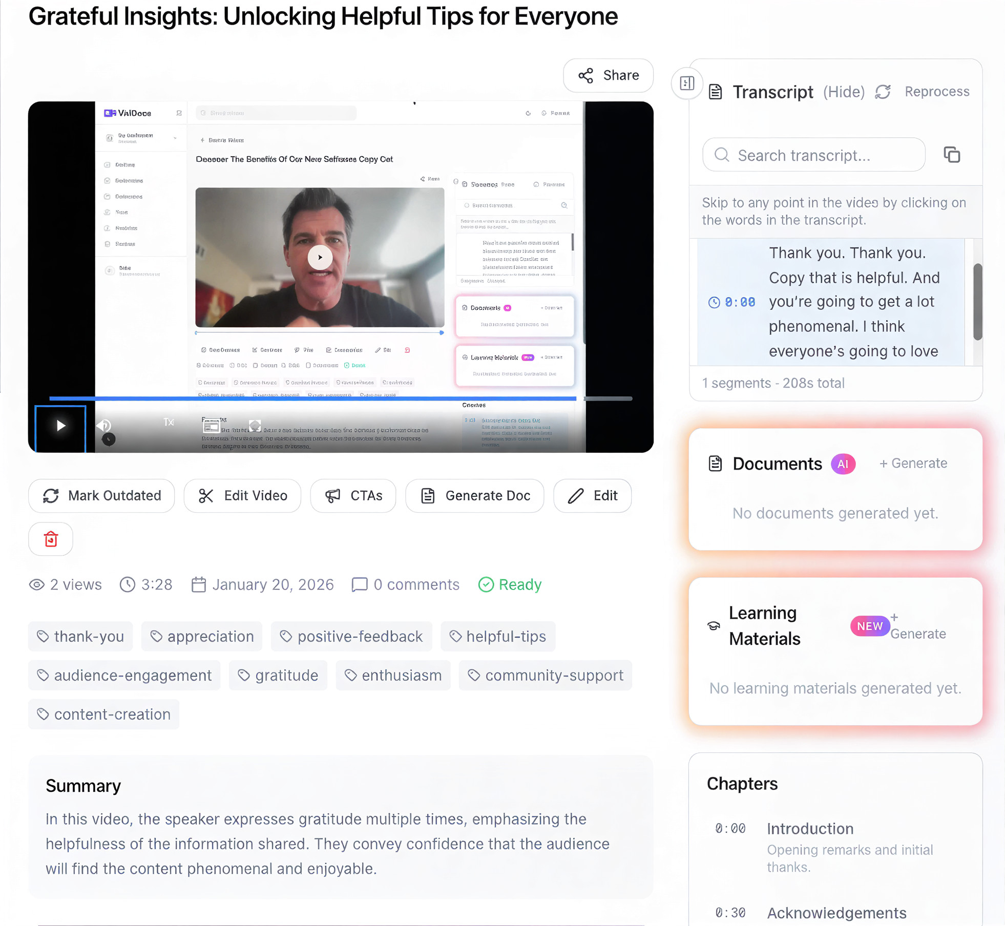Screenshot 2 of VidDocs