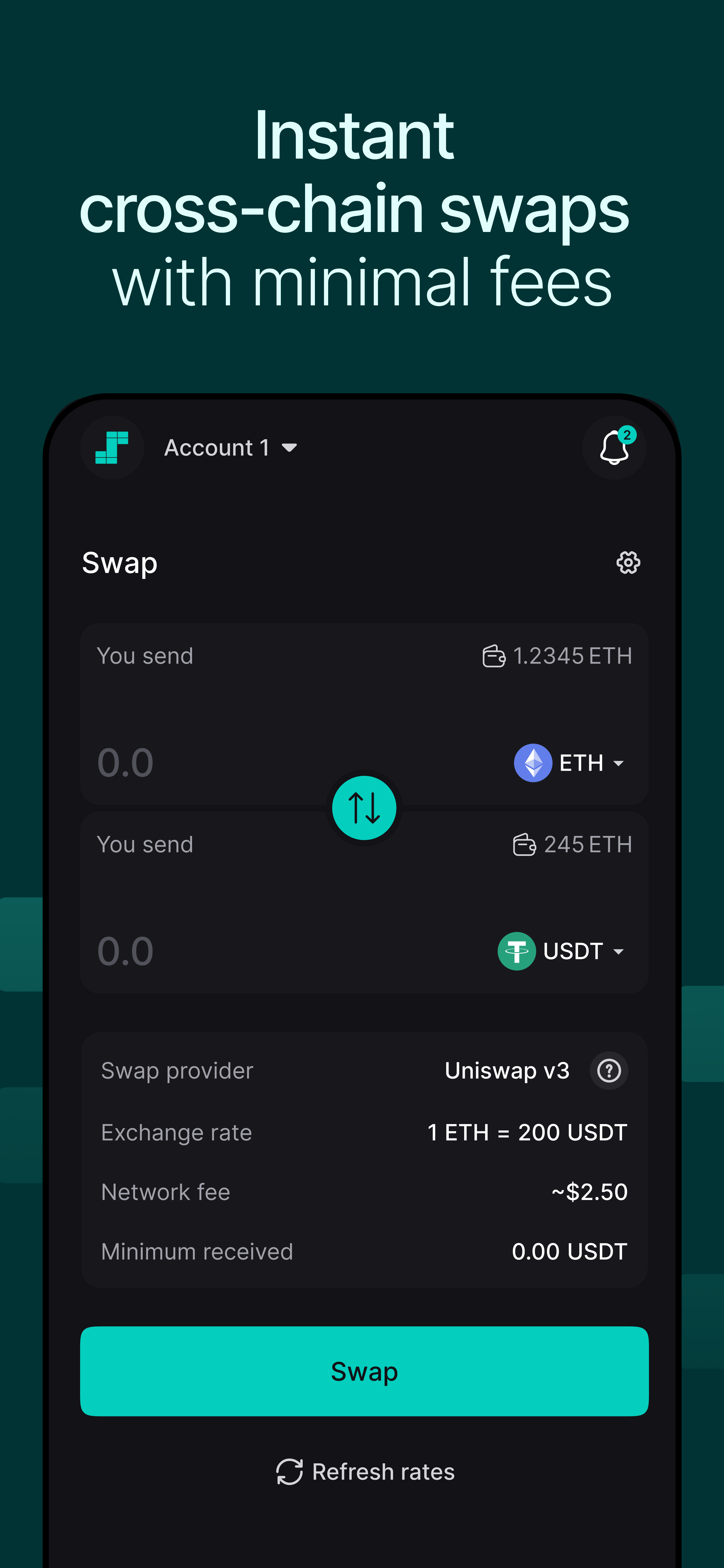 Screenshot 3 of SAI Wallet: Crypto & Staking