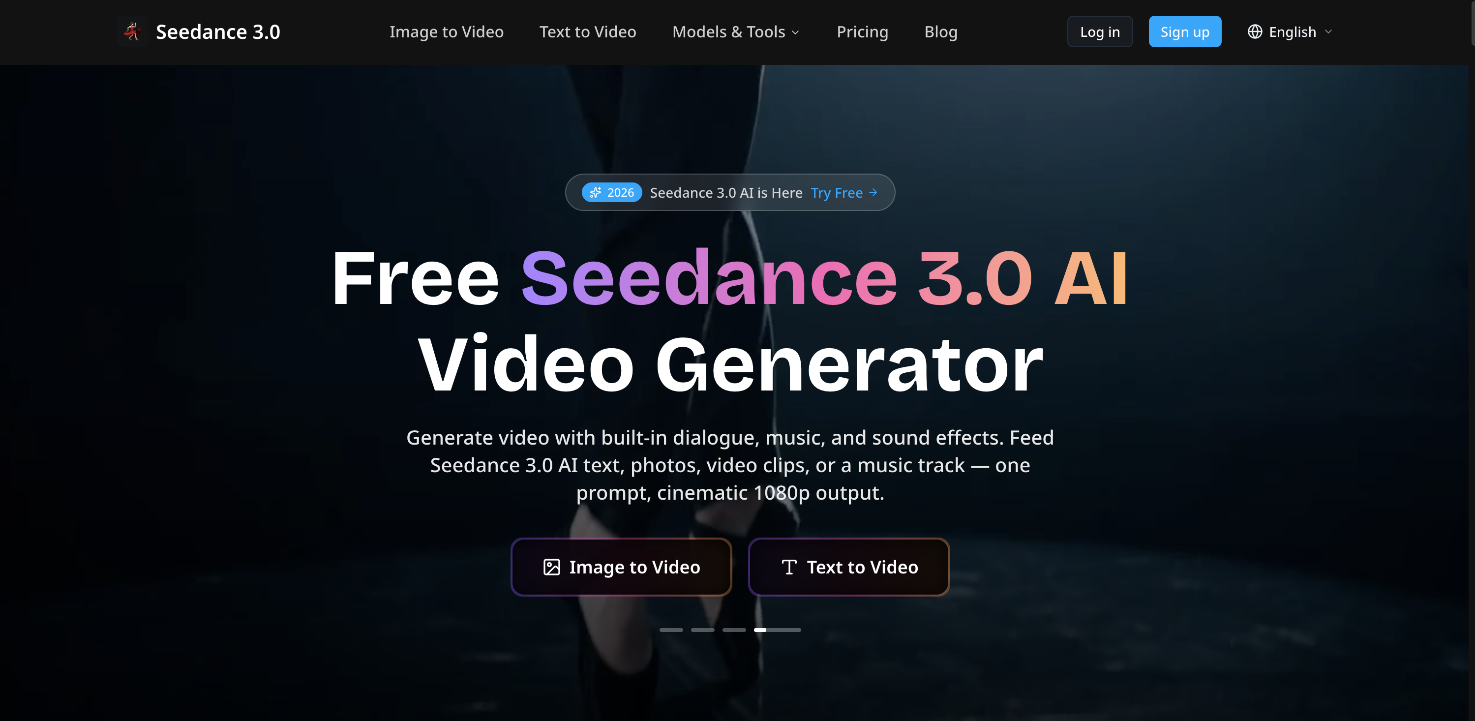 Screenshot 1 of Seedance 3.0 AI Video Generator