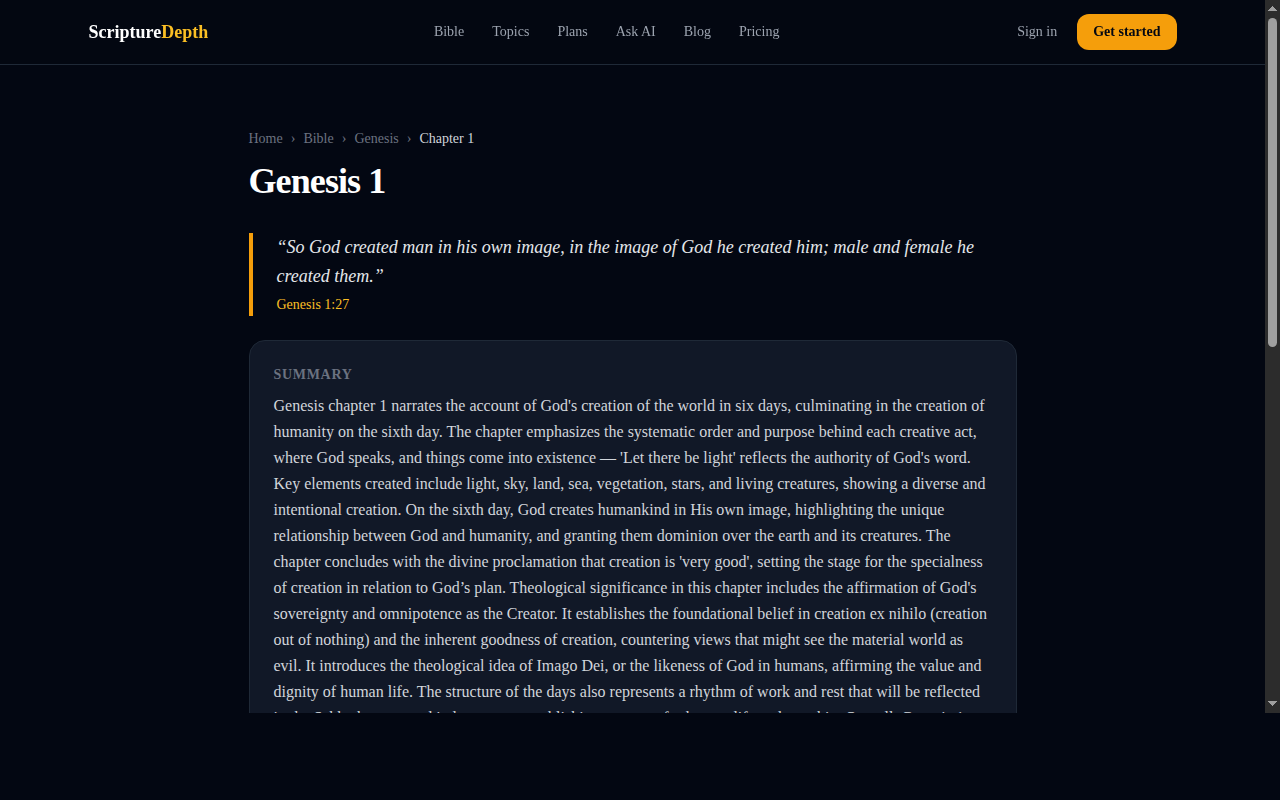 Screenshot 2 of ScriptureDepth