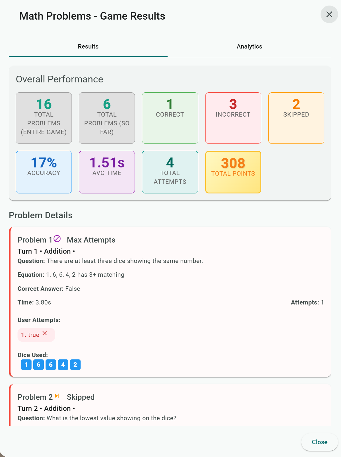 Screenshot 3 of Five Dice Math™
