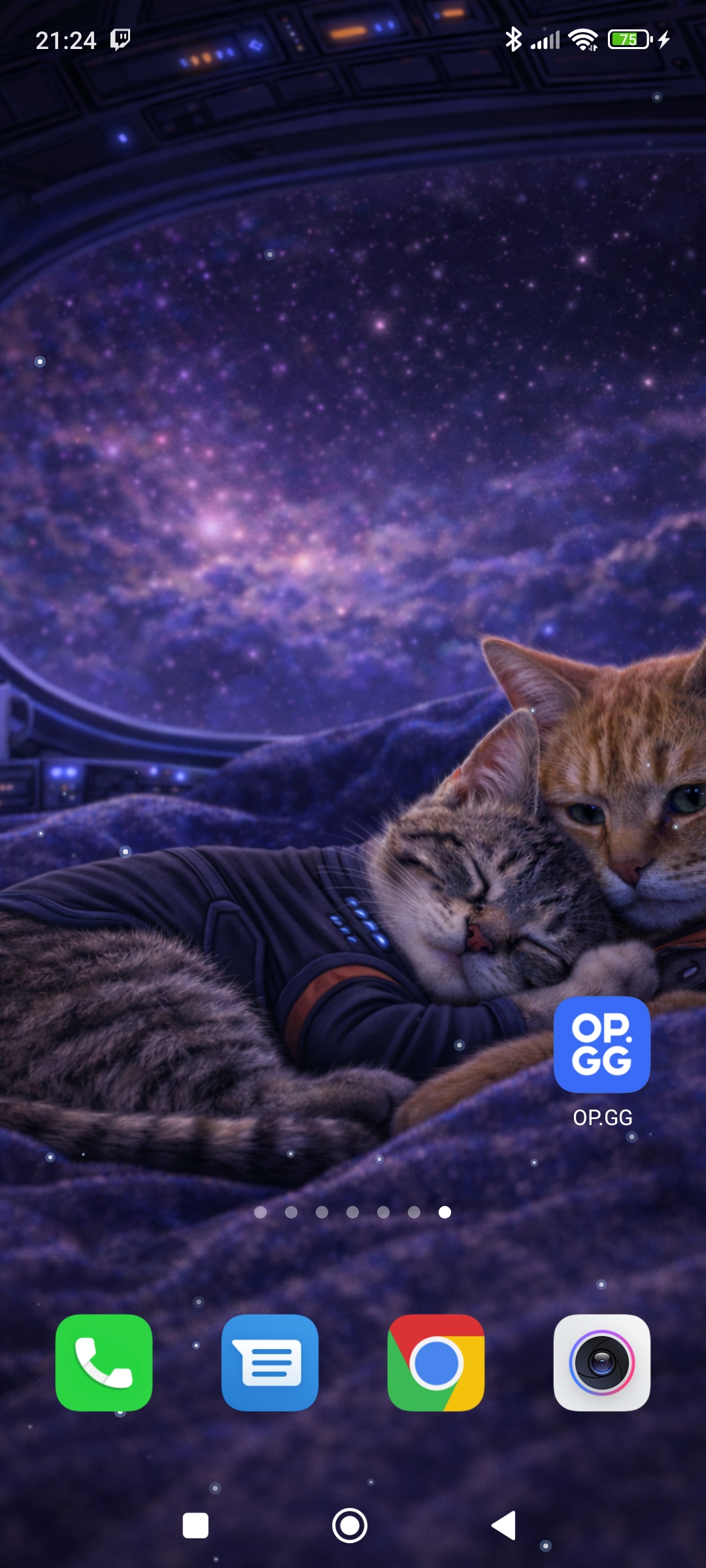 Screenshot 2 of Magic Cats Themes for Android