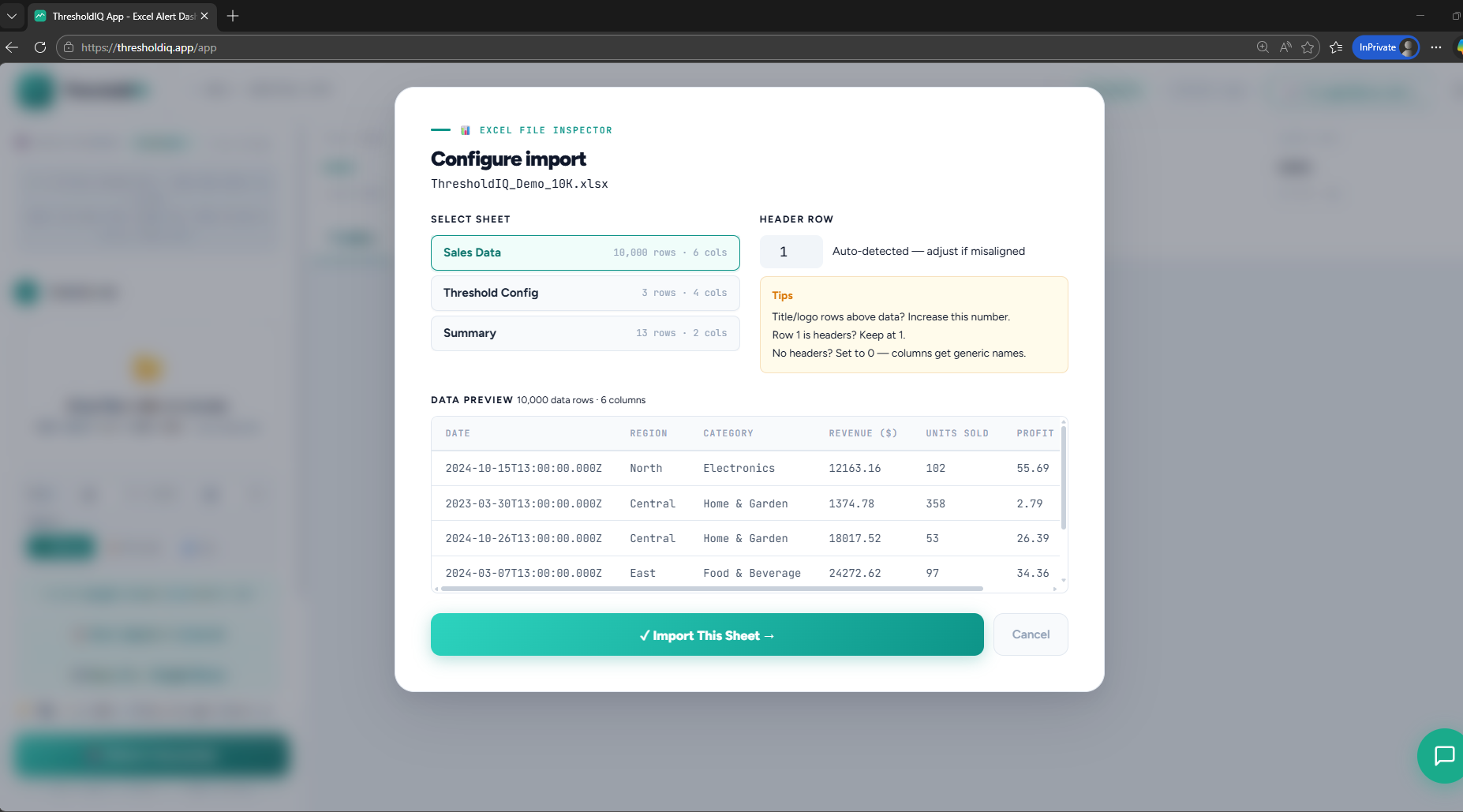 Screenshot 7 of ThresholdIQ