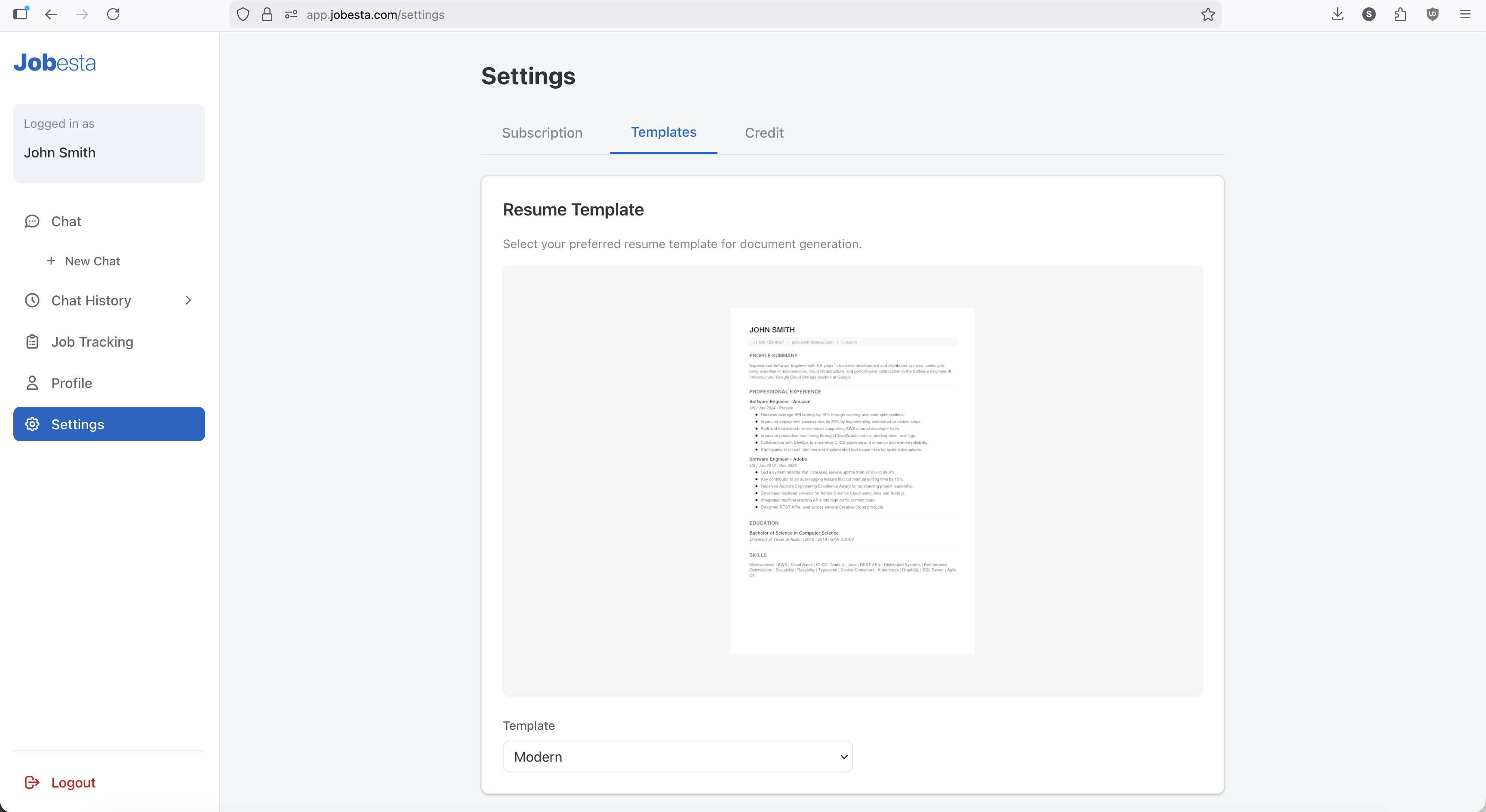 Screenshot 3 of Jobesta