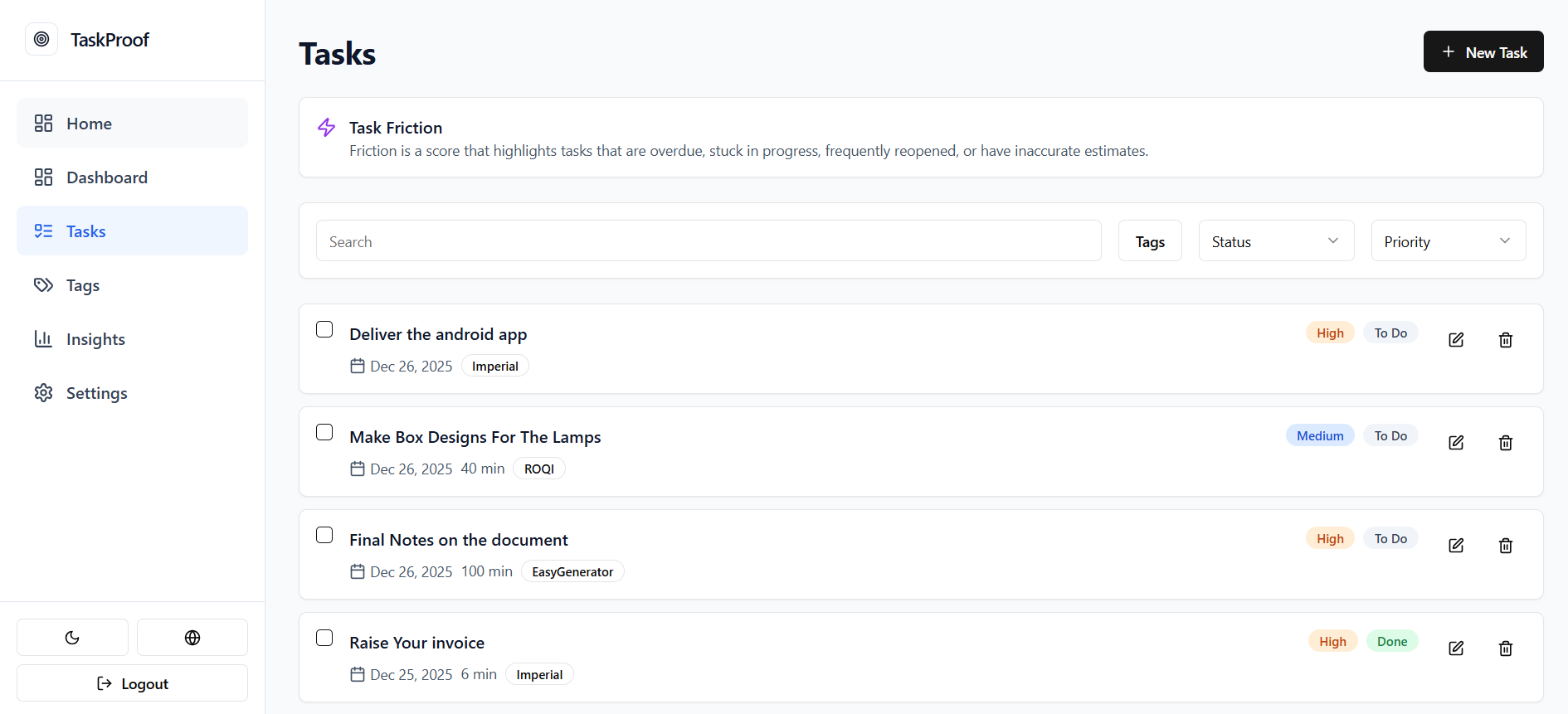 Screenshot 2 of Taskello