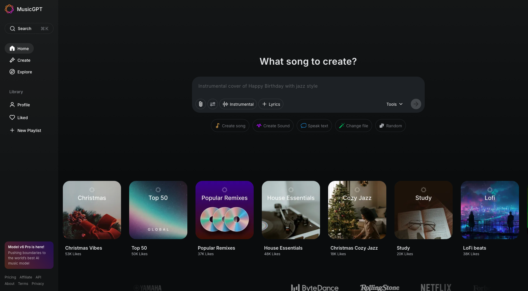 Screenshot 2 of MusicGPT API