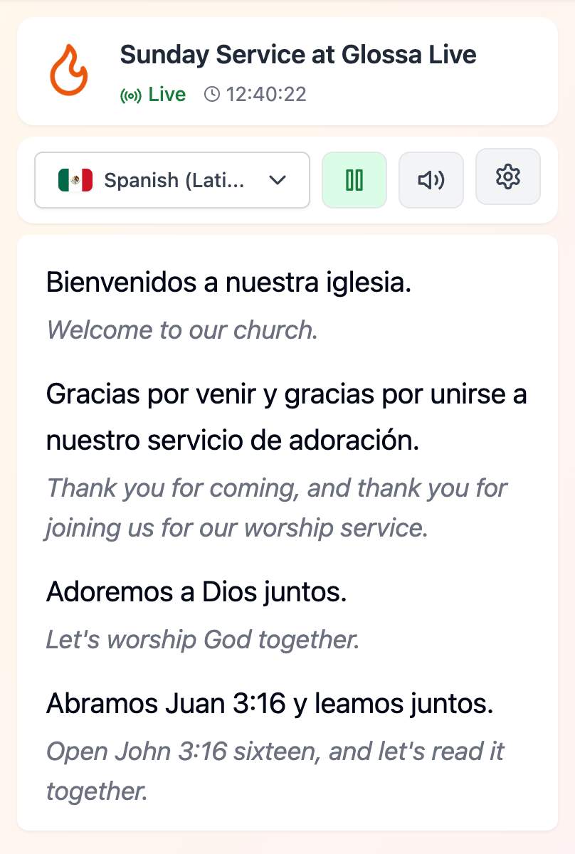 Screenshot 1 of Glossa