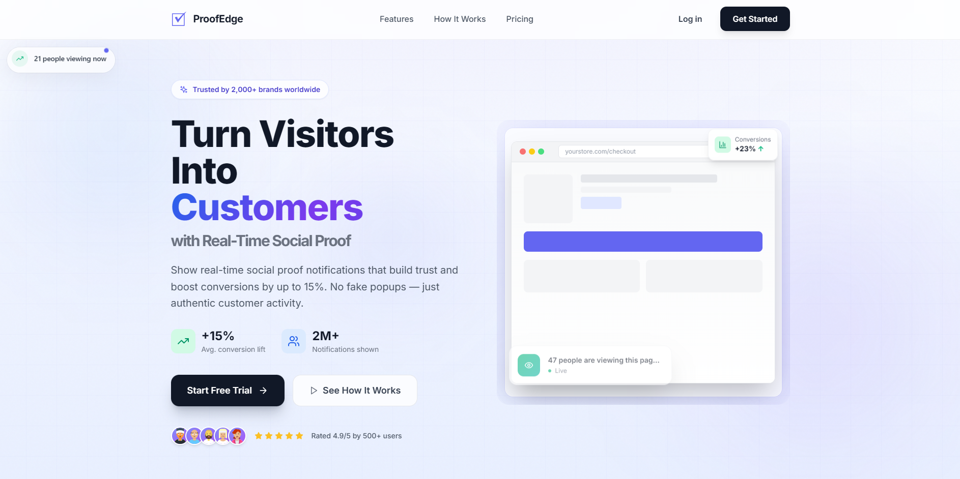 Screenshot 1 of ProofEdge