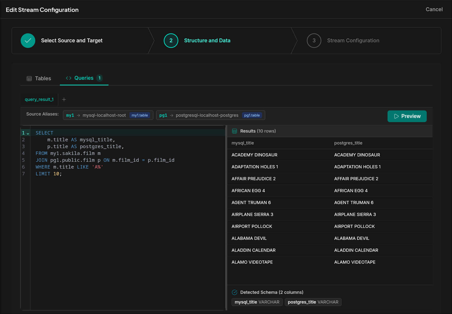 Screenshot 3 of DBConvert Streams