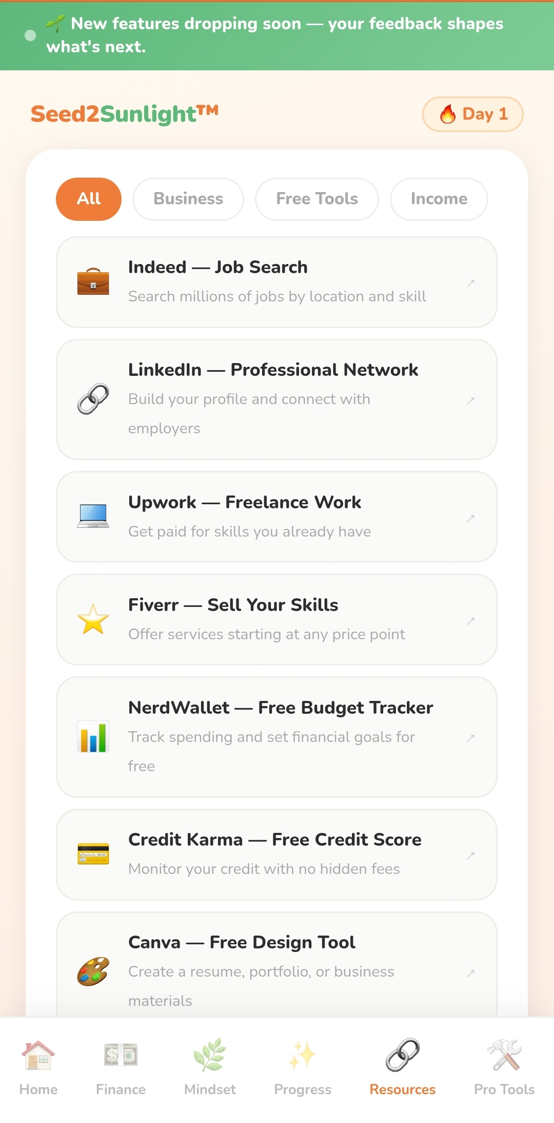 Screenshot 1 of Seed2Sunlight