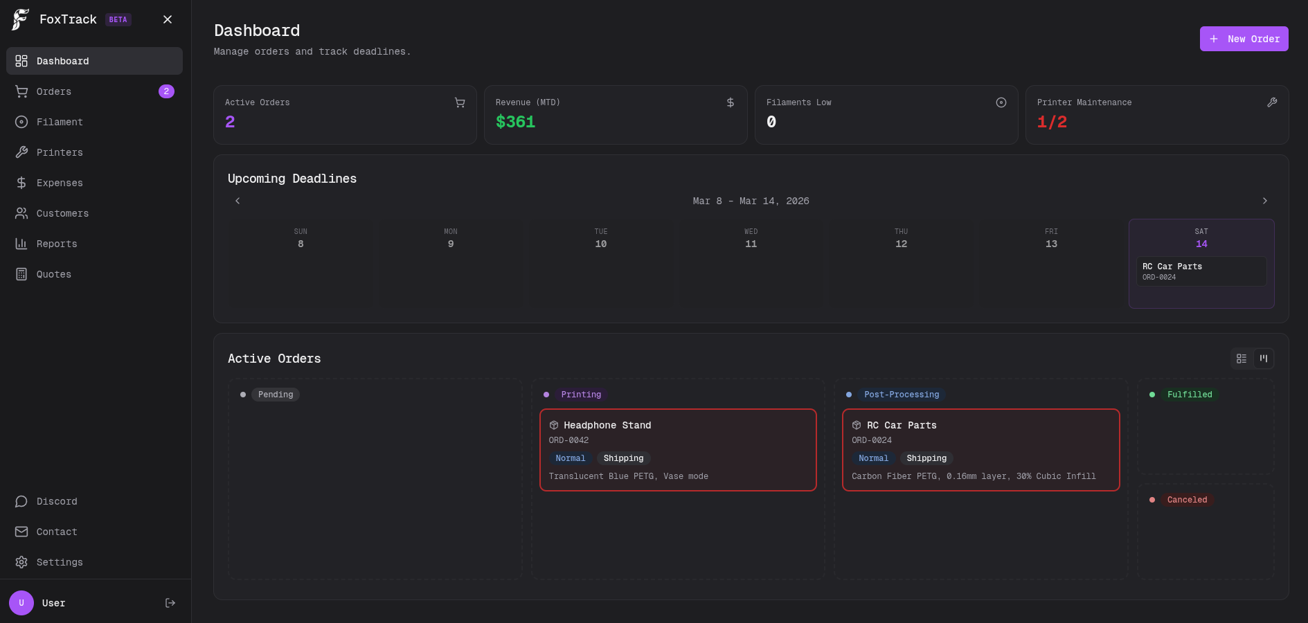 Screenshot 2 of FoxTrack
