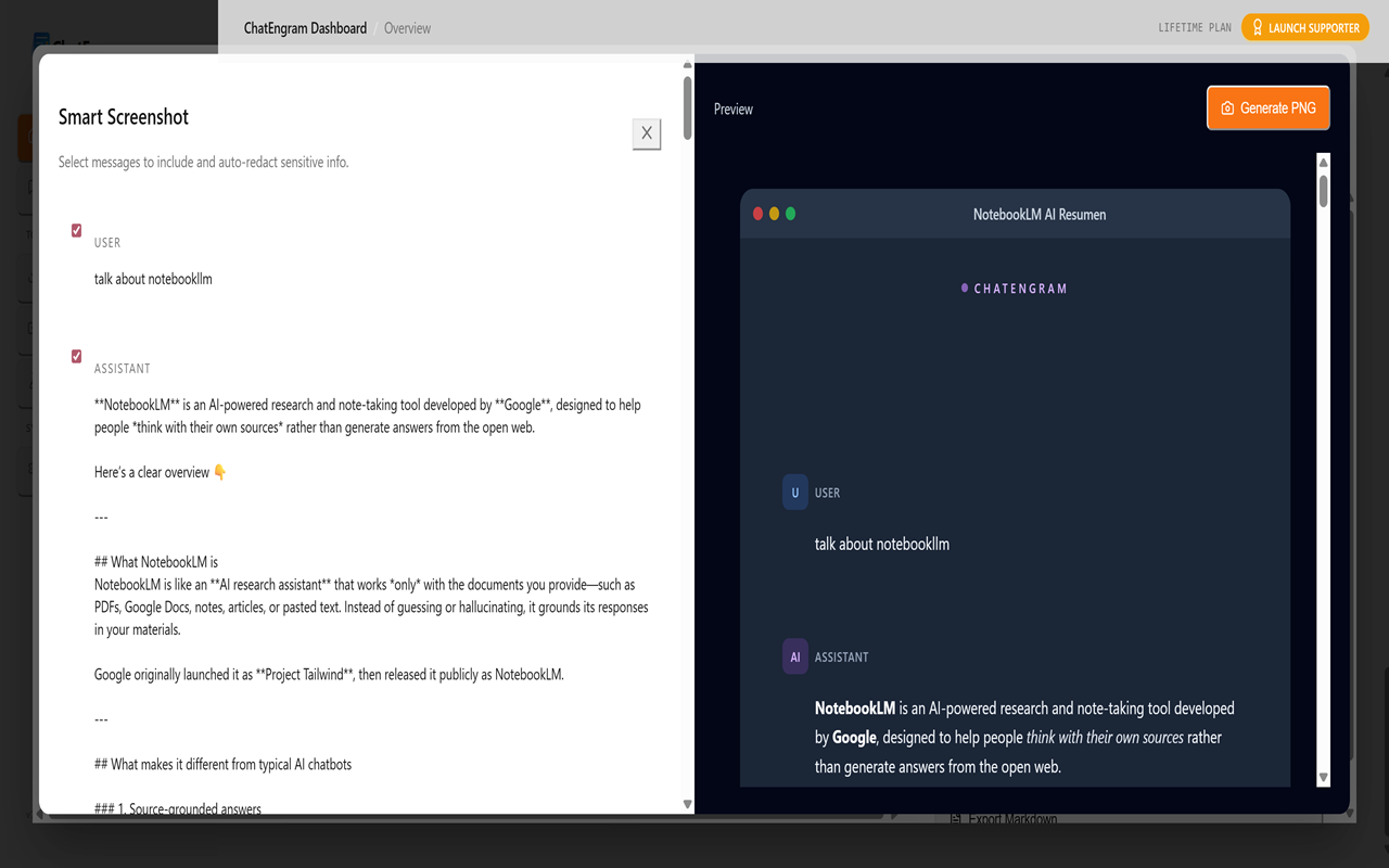 Screenshot 5 of ChatEngram - Your AI Second Brain
