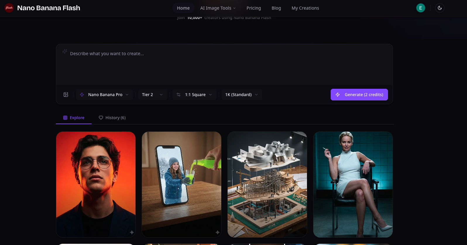 Screenshot 2 of Nano Banana Flash