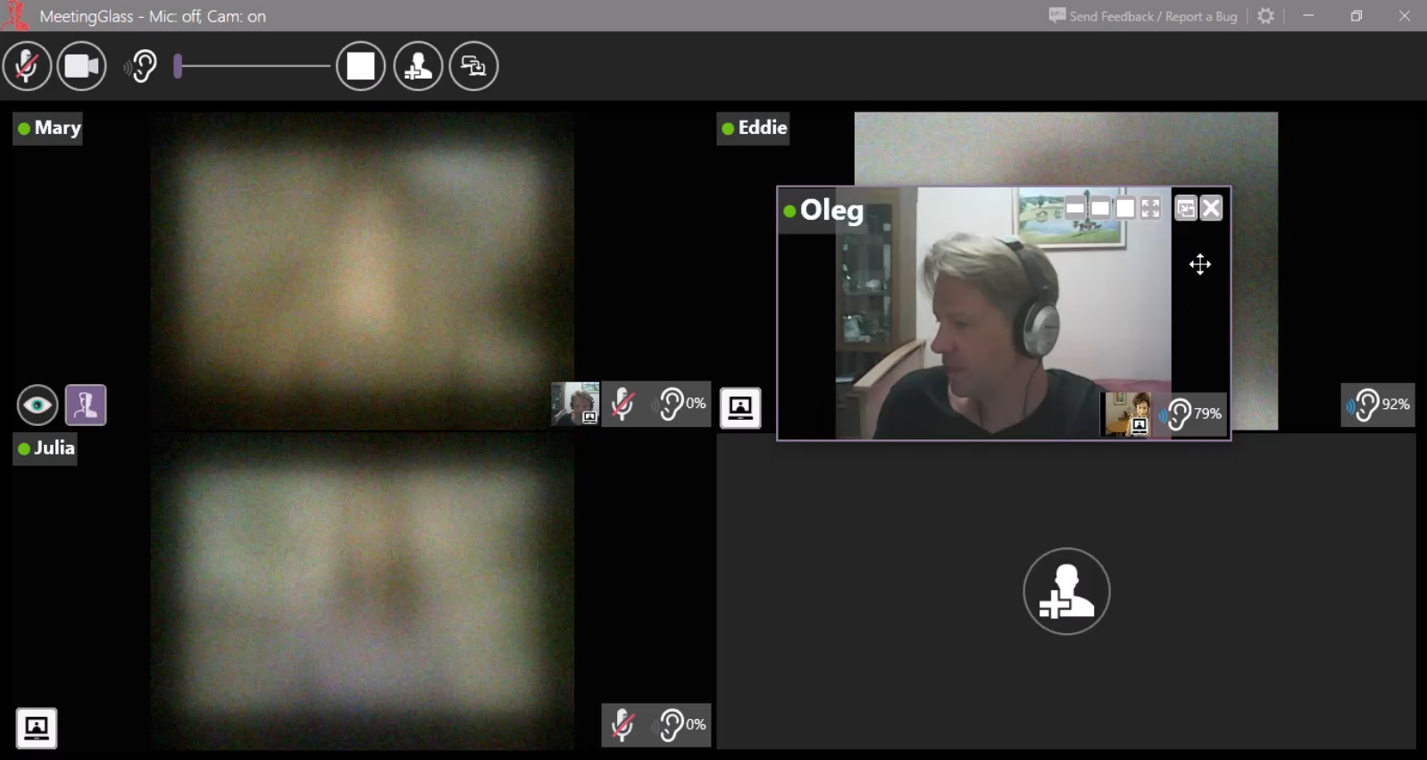 Screenshot 7 of MeetingGlass Video Meetings