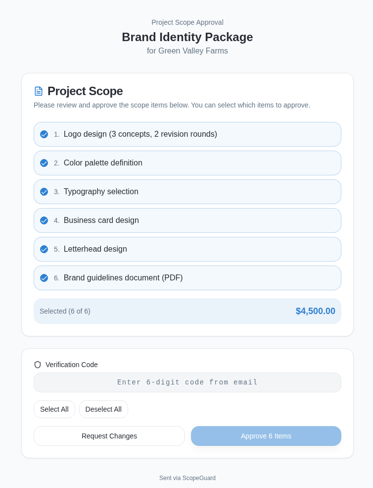 Screenshot 4 of ScopeGuard