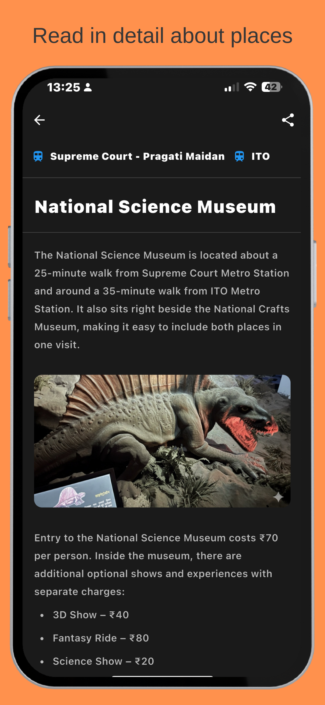 Screenshot 3 of Metro Between Stations – Delhi