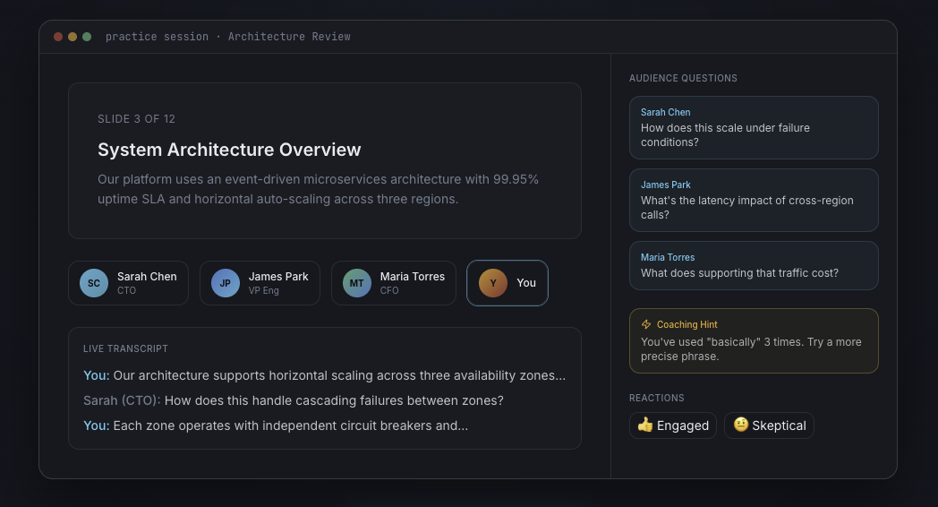 Screenshot 1 of PracticeMe