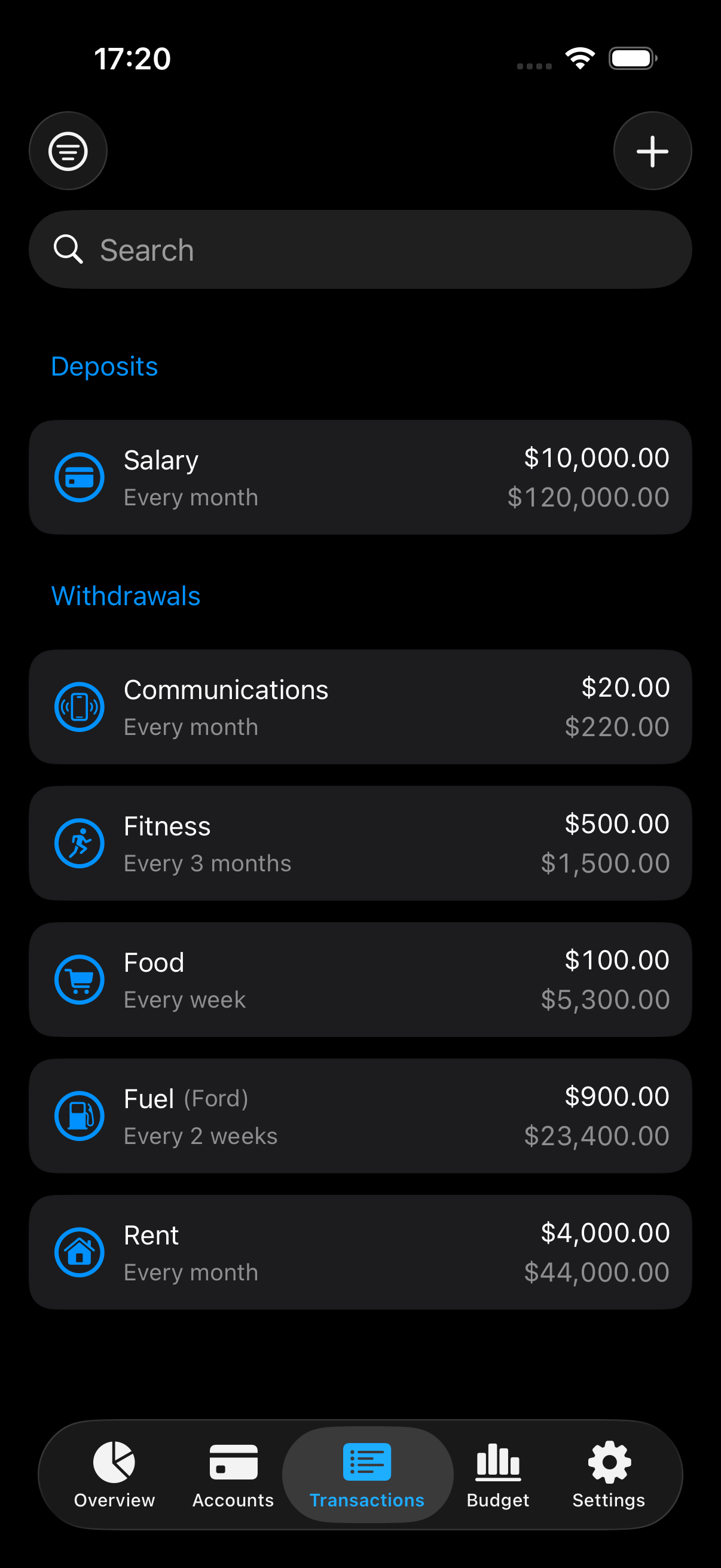 Screenshot 3 of Balansly - Budget Planner