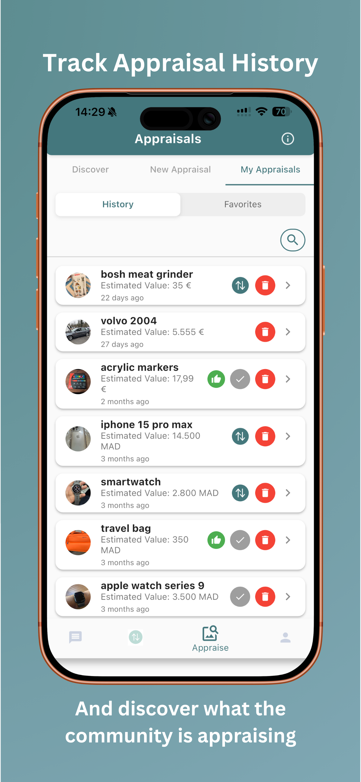 Screenshot 5 of Swappraise