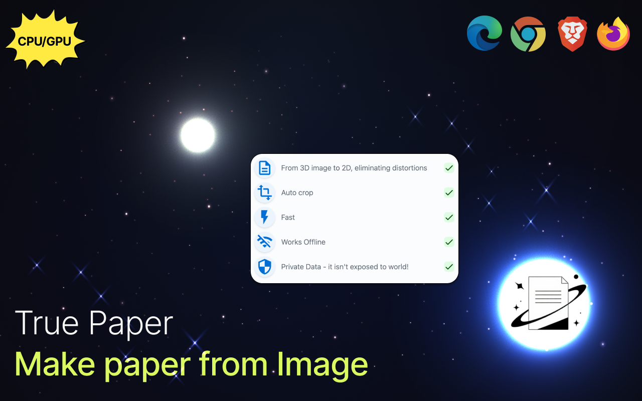 Screenshot 1 of True Paper