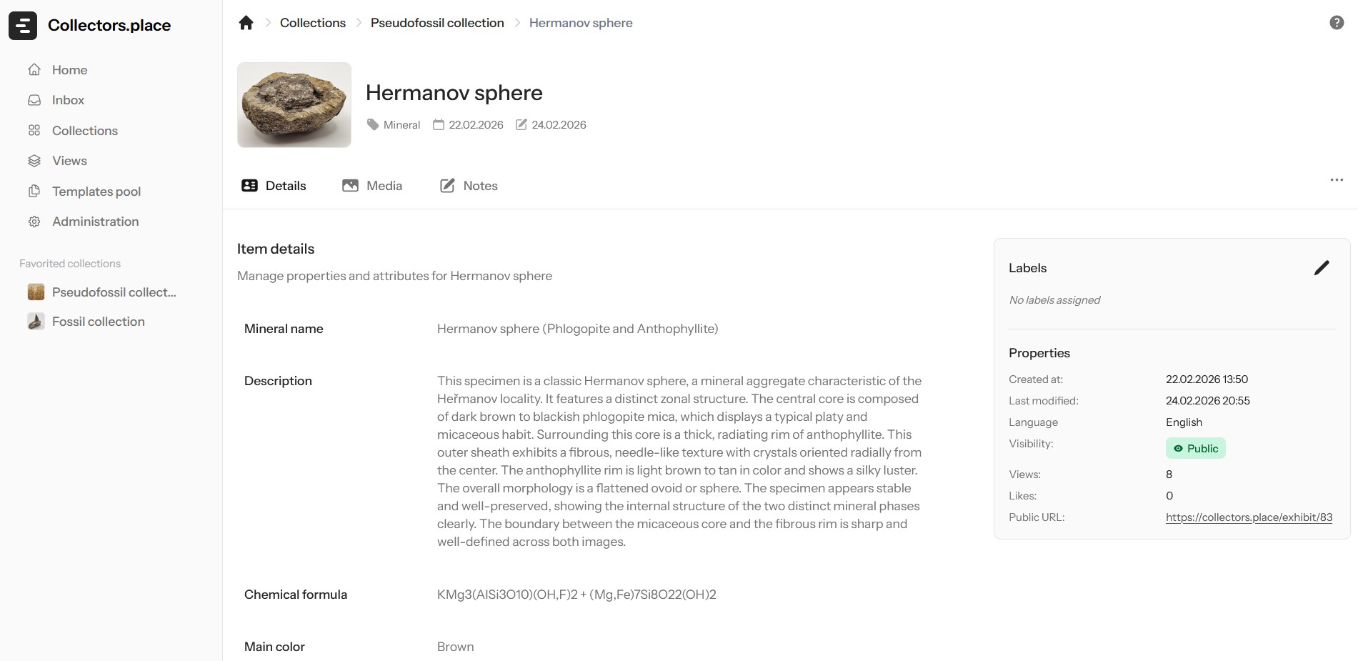 Screenshot 4 of Collectors.place