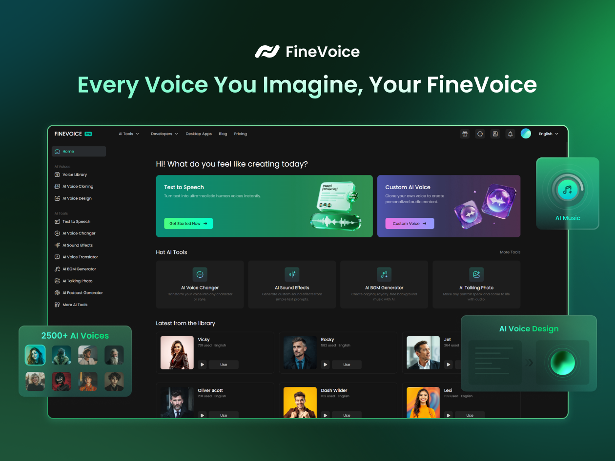 Screenshot 1 of FineVoice