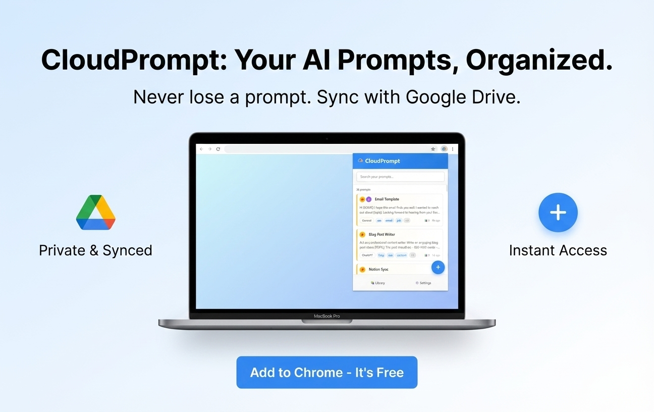 Screenshot 1 of CloudPrompt