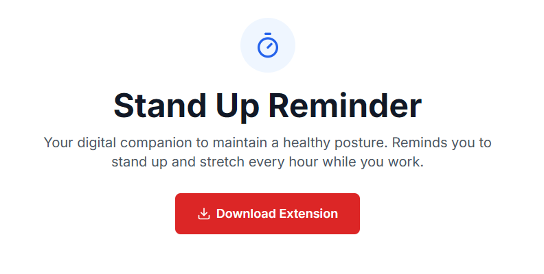 Stand Up Reminder