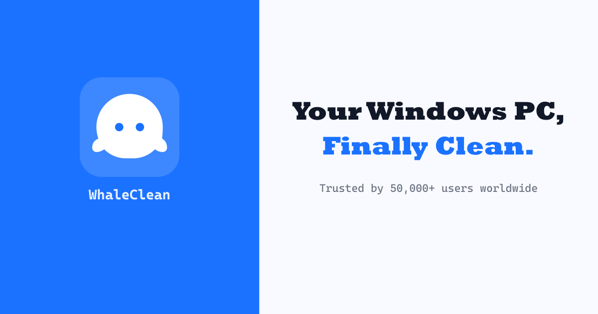 Screenshot 1 of WhaleClean