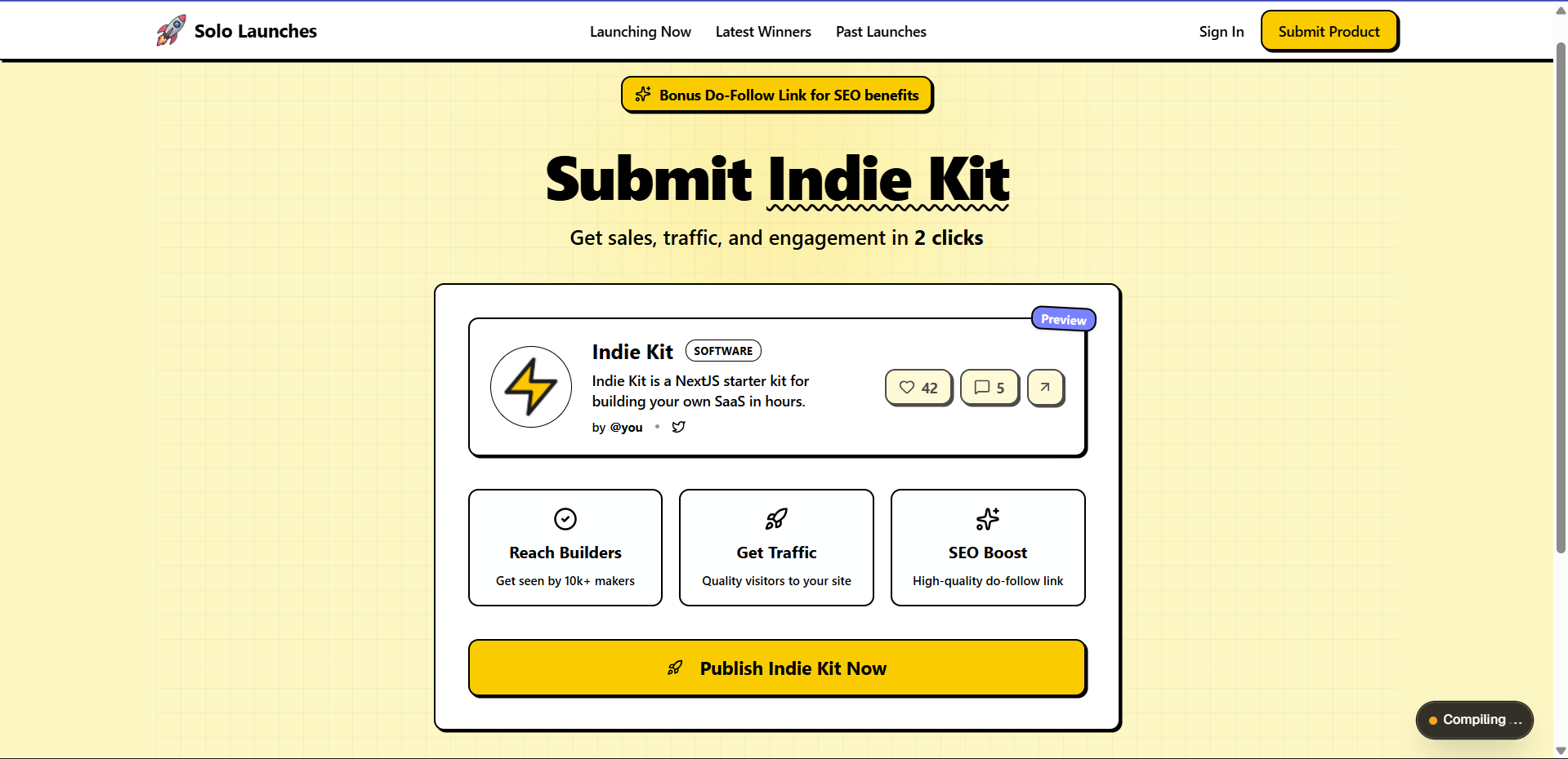 Screenshot 2 of Solo Launches (Free)