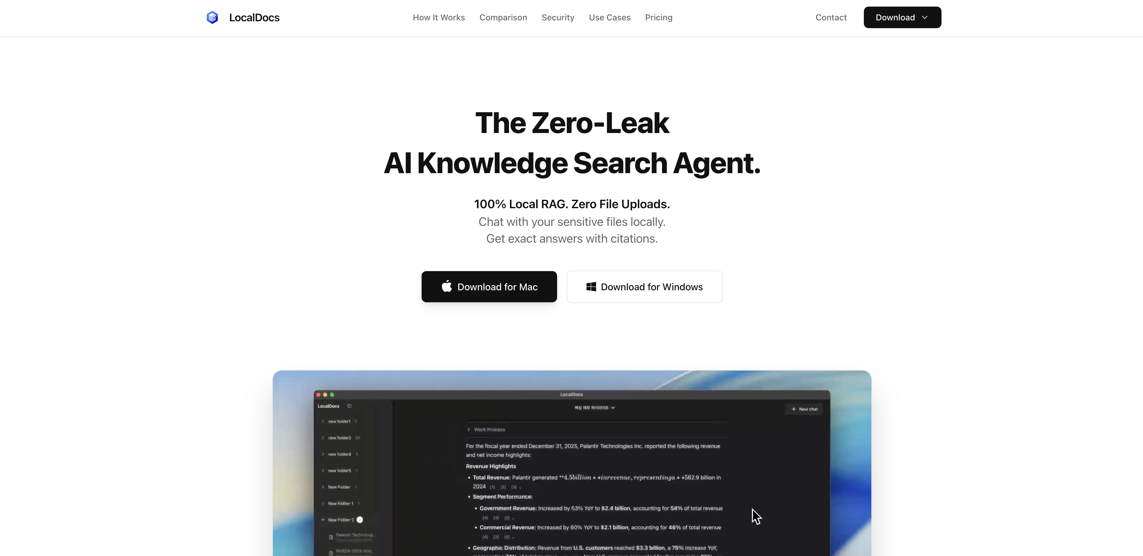 Screenshot 1 of LocalDocs