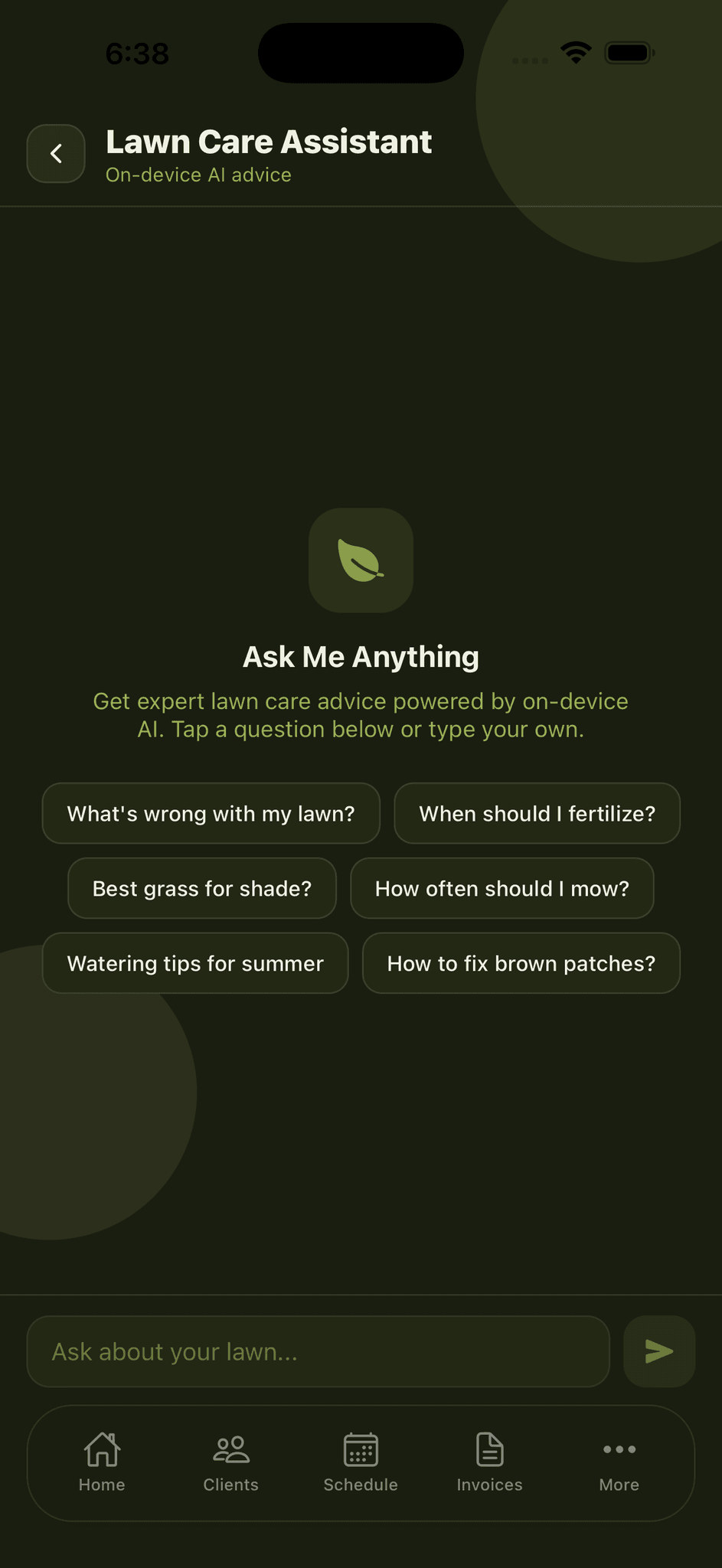 Screenshot 1 of LawnBook