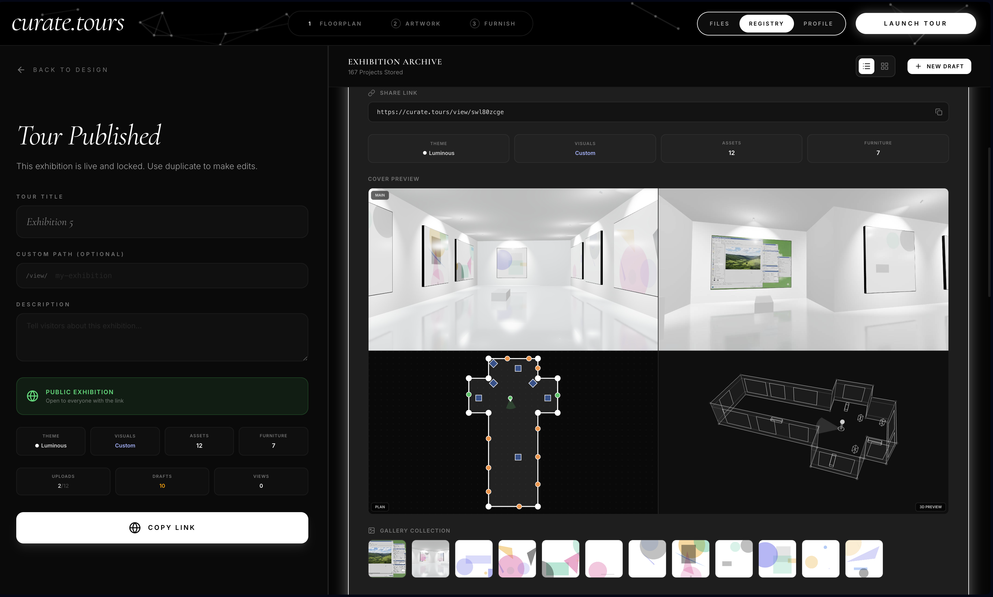 Screenshot 5 of CURATE.TOURS